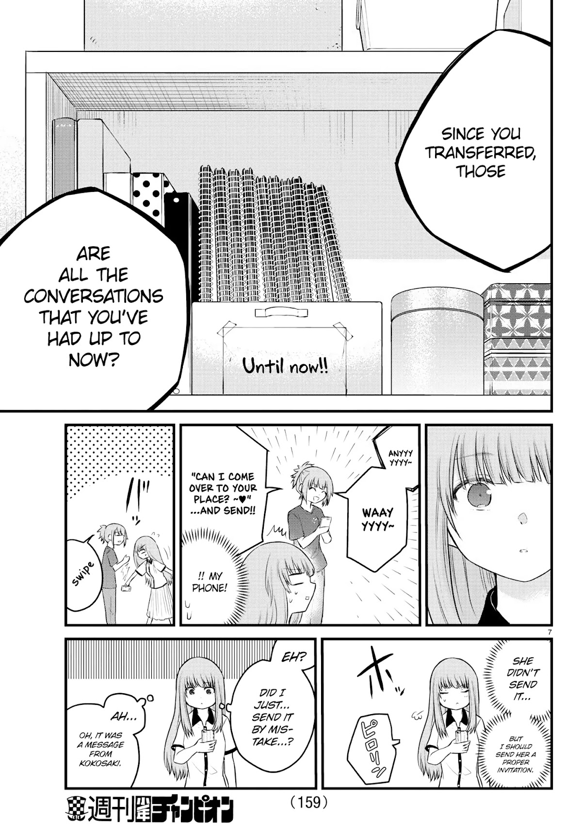 The Mute Girl and Her New Friend (Serialization) Chapter 21 page 7 - Chapter 21: Mashiro's Notebook