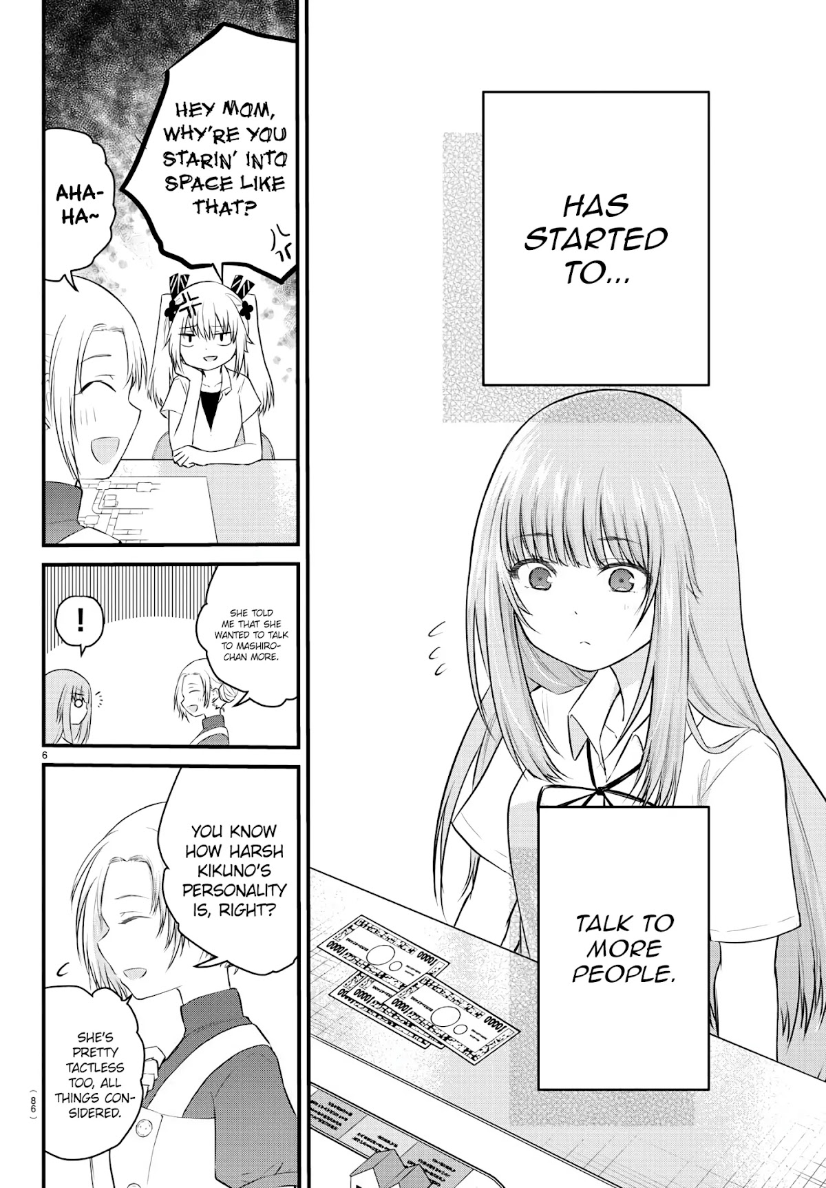 The Mute Girl and Her New Friend (Serialization) Chapter 22 page 7 - Chapter 22