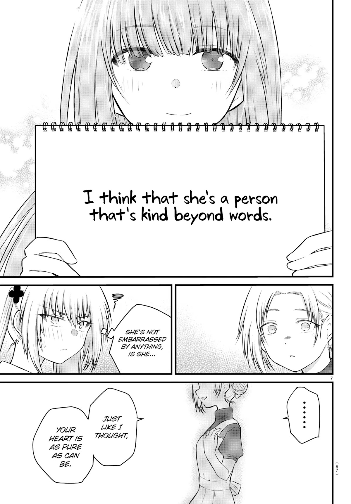 The Mute Girl and Her New Friend (Serialization) Chapter 22 page 8 - Chapter 22