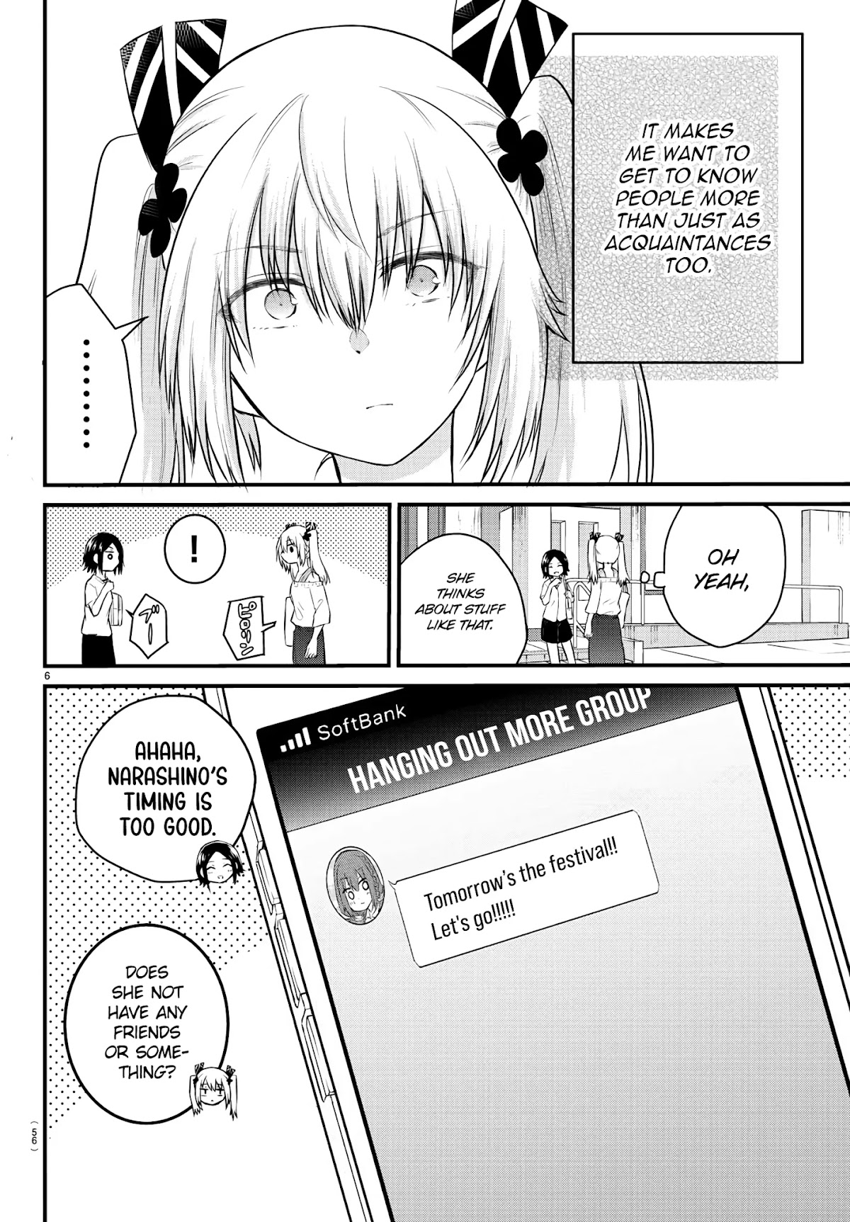 The Mute Girl and Her New Friend (Serialization) Chapter 24 page 6 - Chapter 24