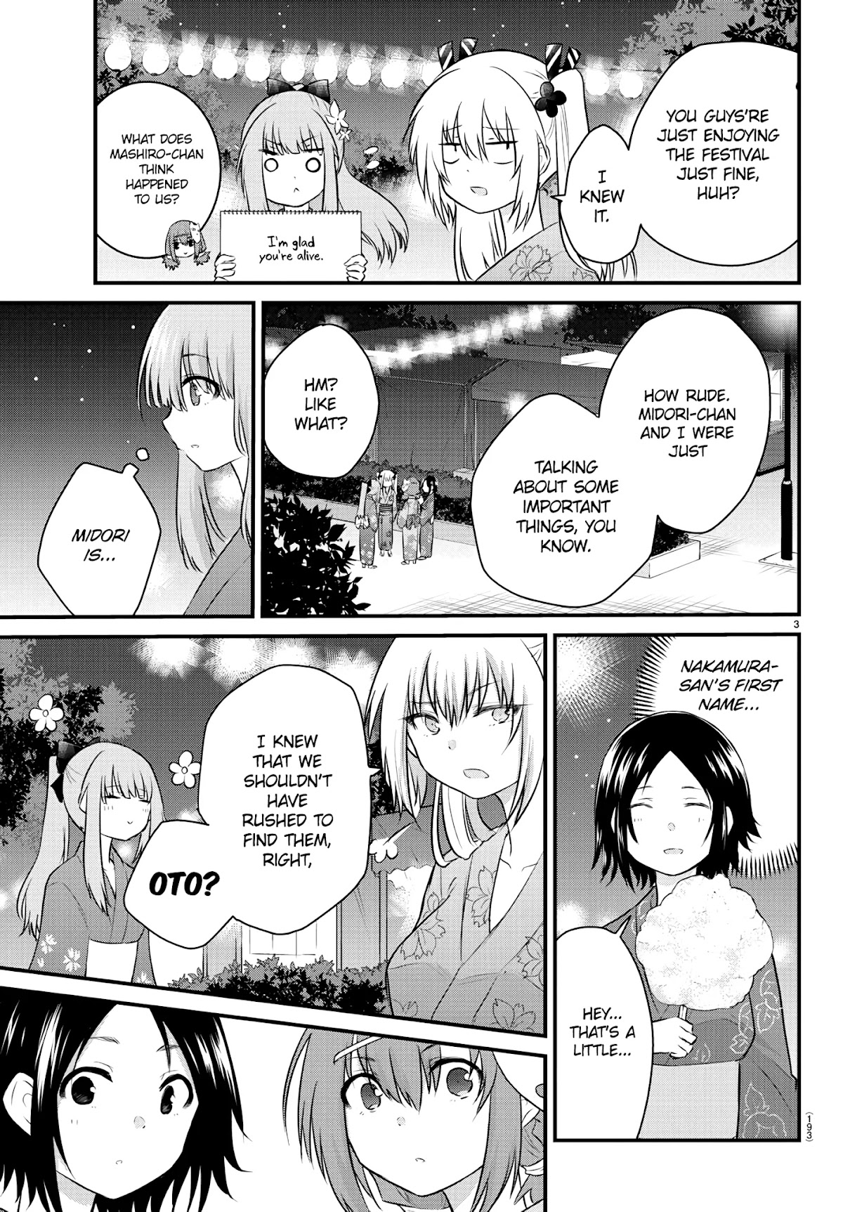 The Mute Girl and Her New Friend (Serialization) Chapter 27 page 3 - Chapter 27