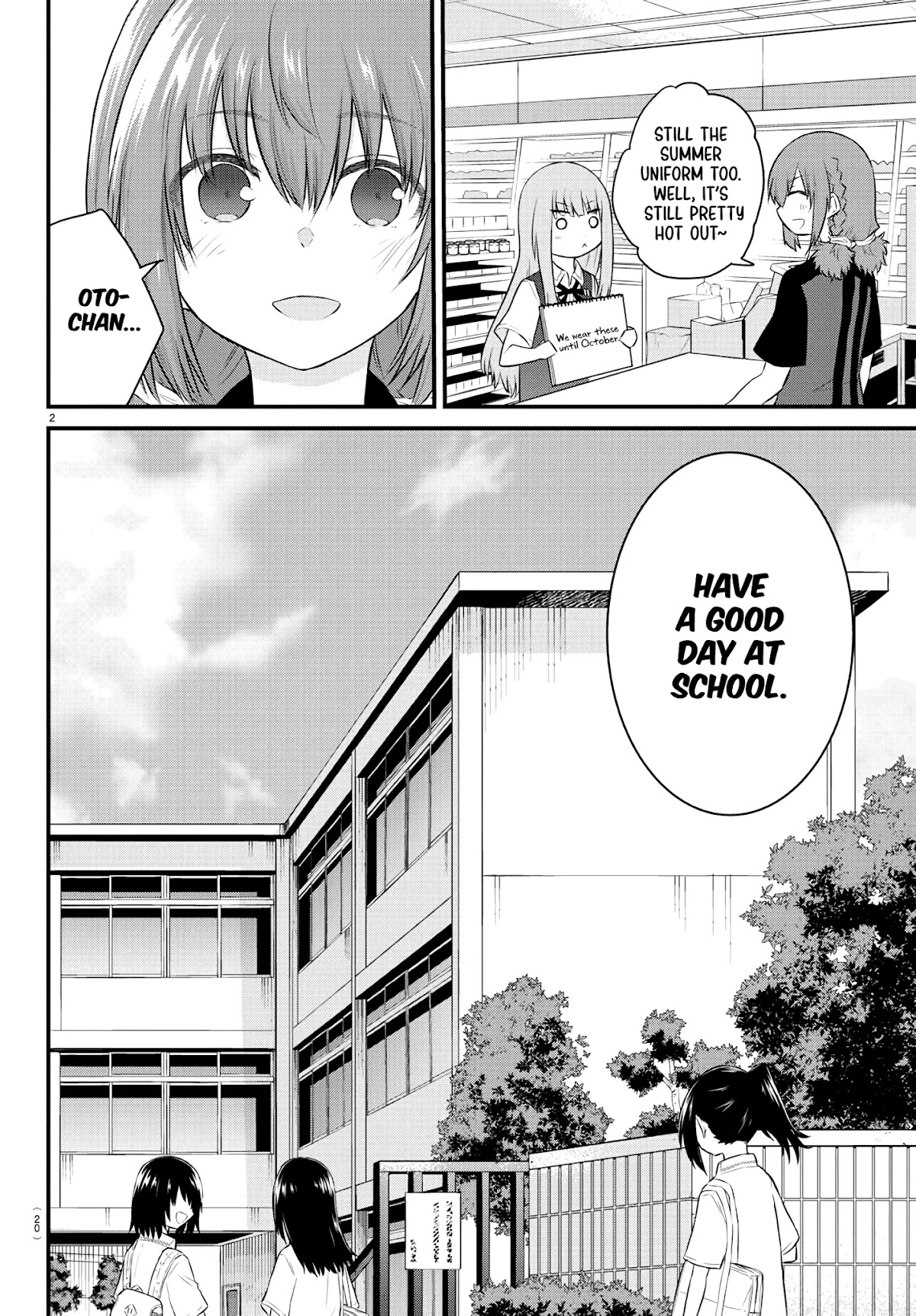 The Mute Girl and Her New Friend (Serialization) Chapter 28 page 3 - Chapter 28