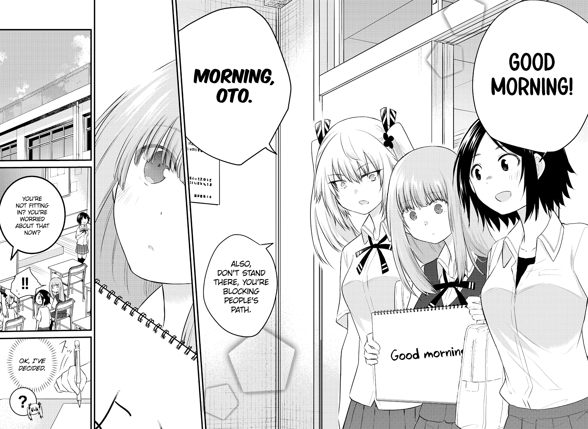The Mute Girl and Her New Friend (Serialization) Chapter 28 page 7 - Chapter 28