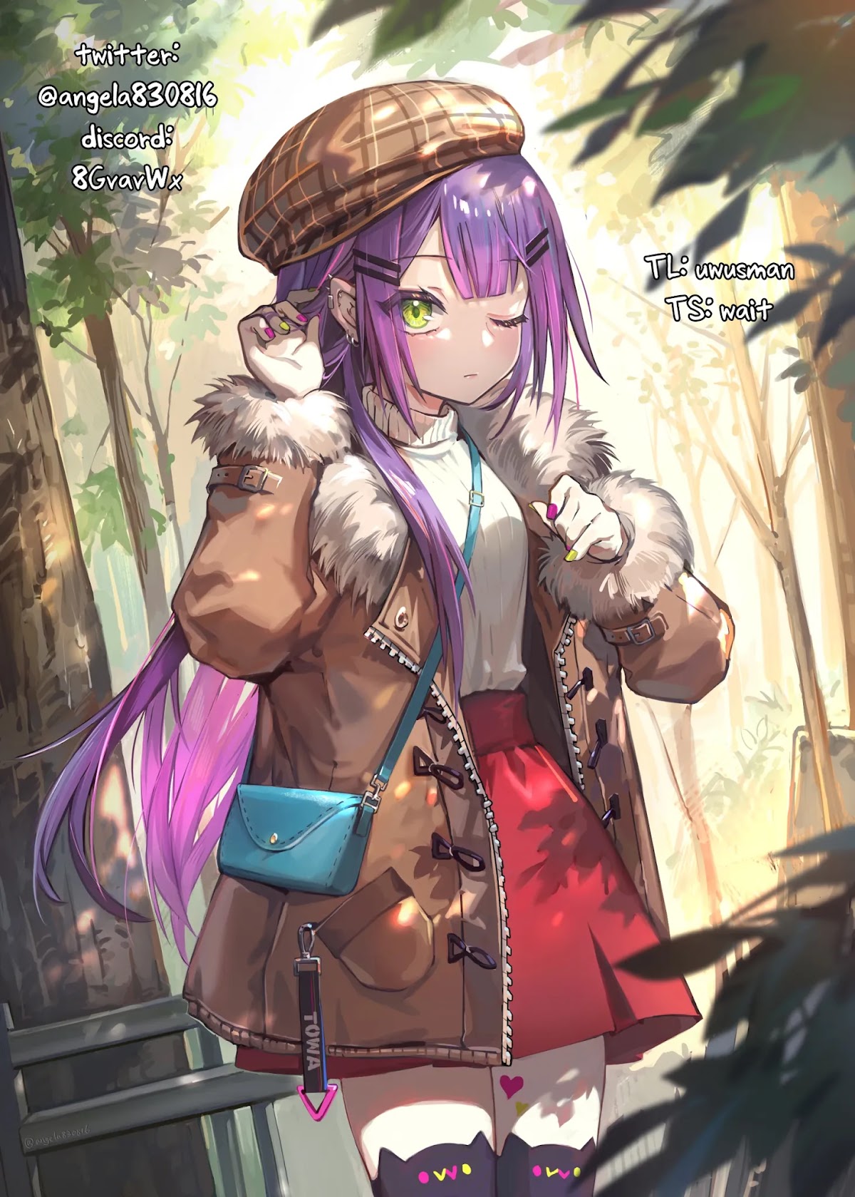 The Mute Girl and Her New Friend (Serialization) Chapter 28 page 9 - Chapter 28