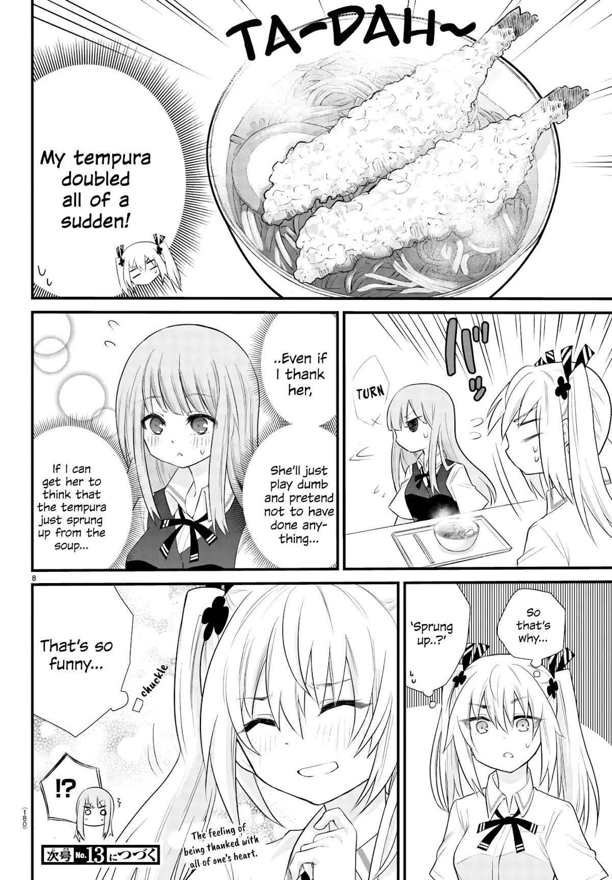 The Mute Girl and Her New Friend (Serialization) Chapter 3 page 9 - Chapter 3: Cafeteria