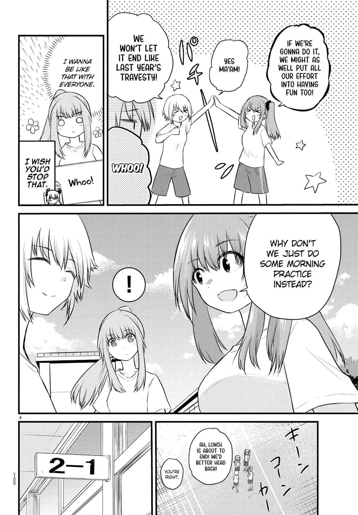 The Mute Girl and Her New Friend (Serialization) Chapter 30 page 4 - Chapter 30