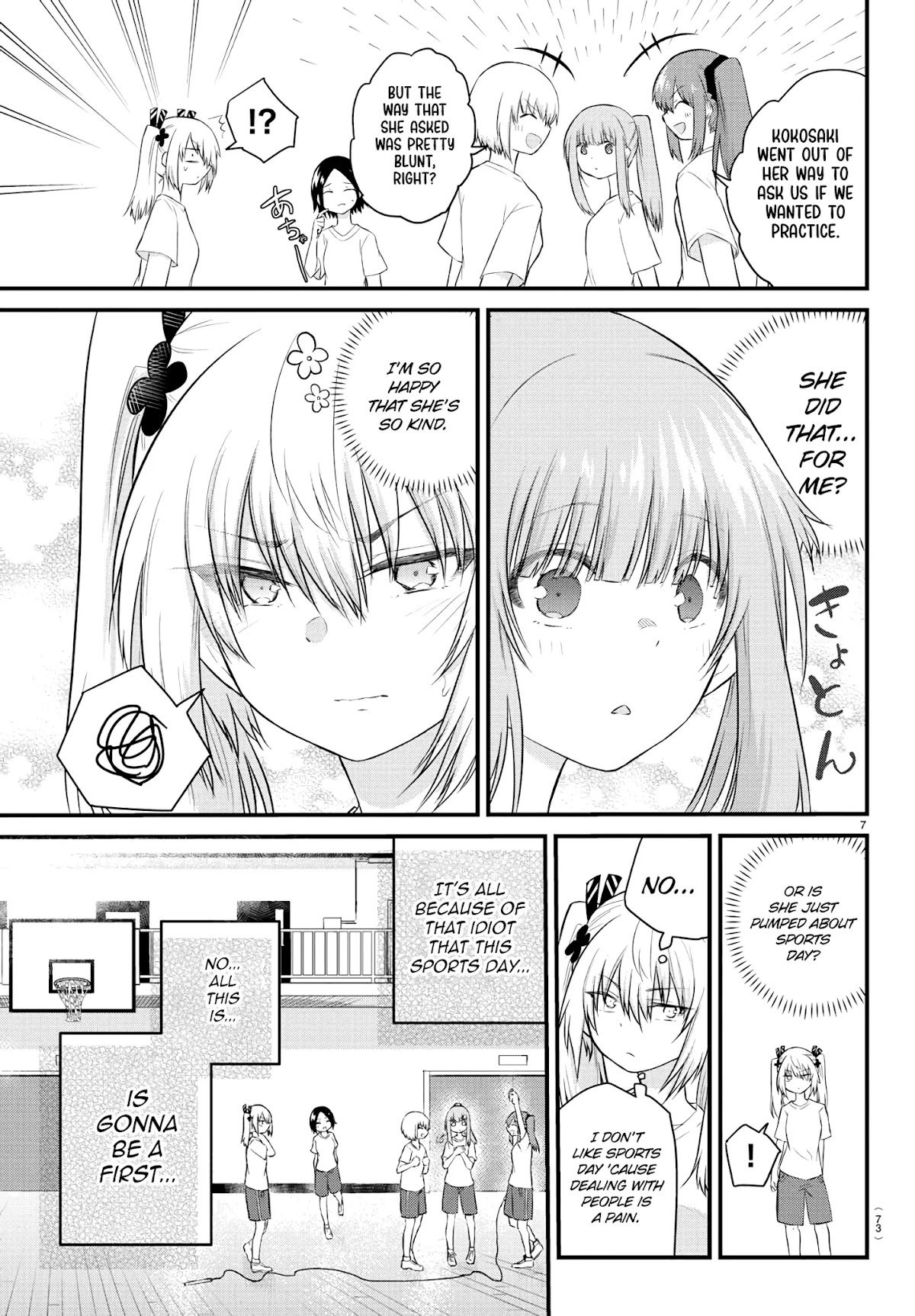 The Mute Girl and Her New Friend (Serialization) Chapter 32 page 8 - Chapter 32