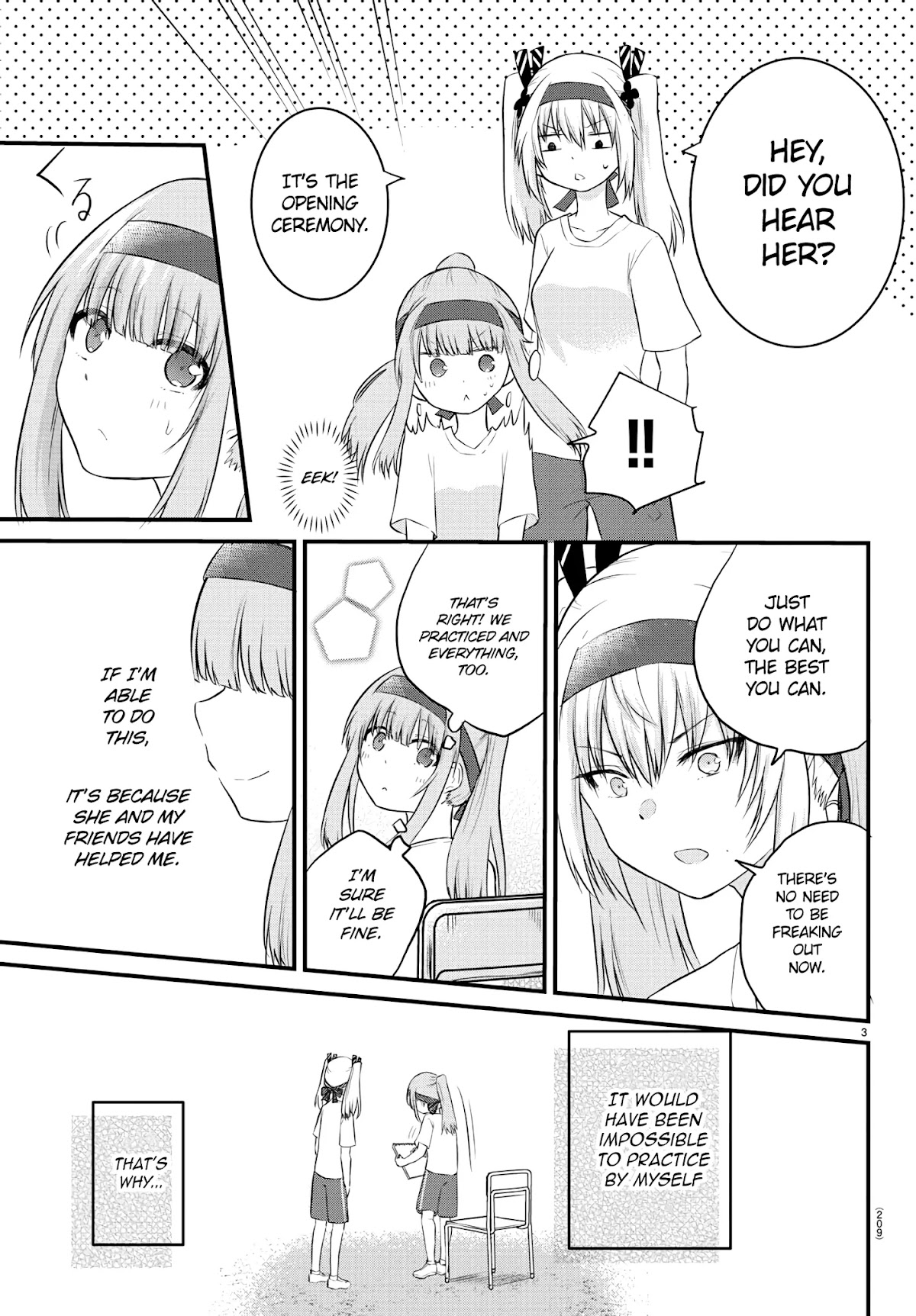 The Mute Girl and Her New Friend (Serialization) Chapter 33 page 3 - Chapter 33