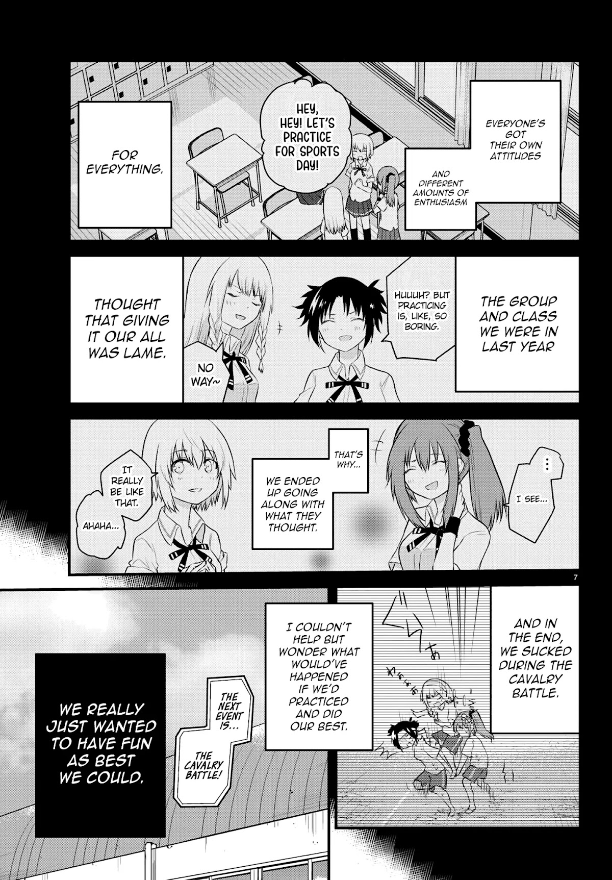 The Mute Girl and Her New Friend (Serialization) Chapter 34 page 7 - Chapter 34: Sports Day Begins