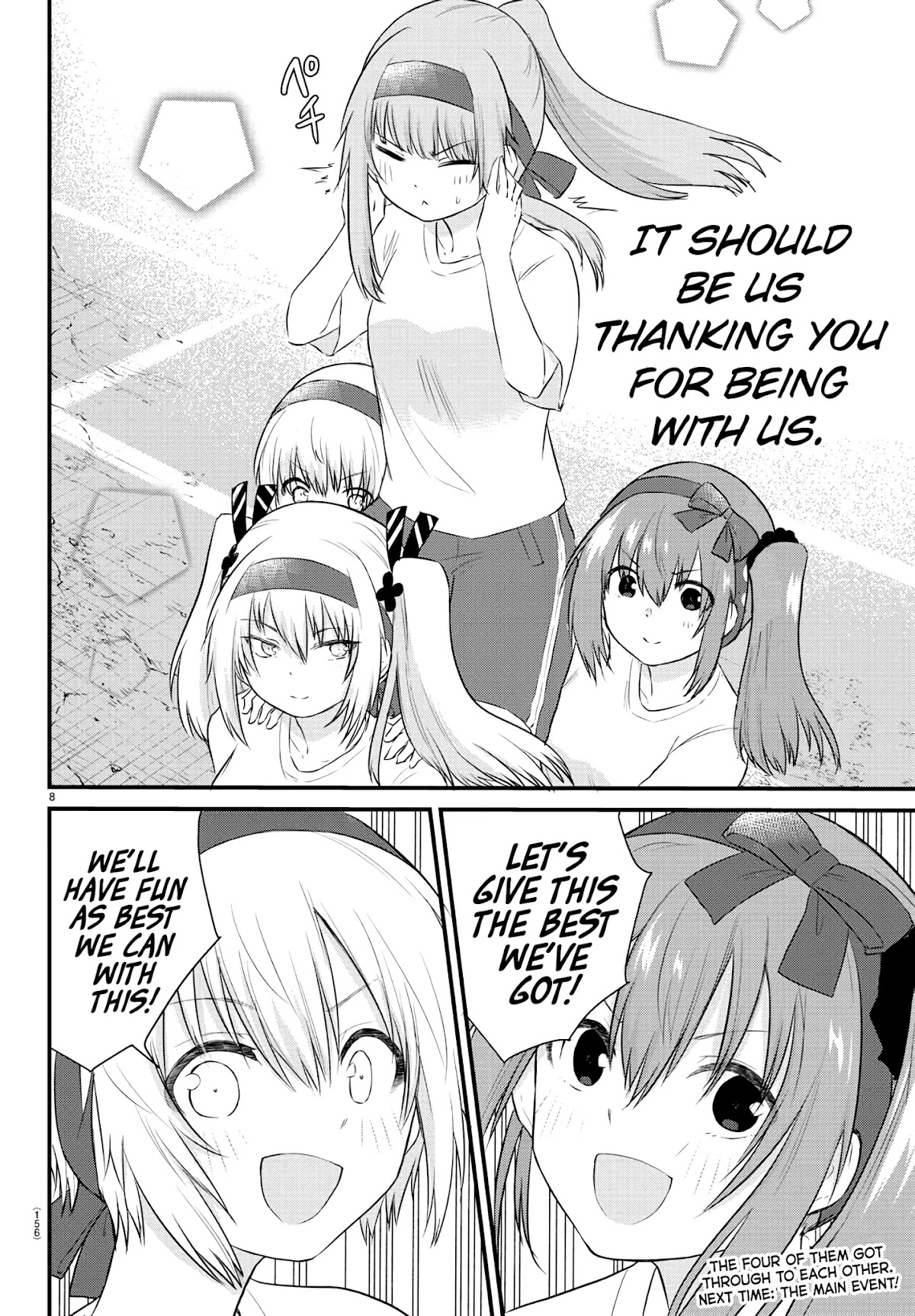 The Mute Girl and Her New Friend (Serialization) Chapter 34 page 8 - Chapter 34: Sports Day Begins