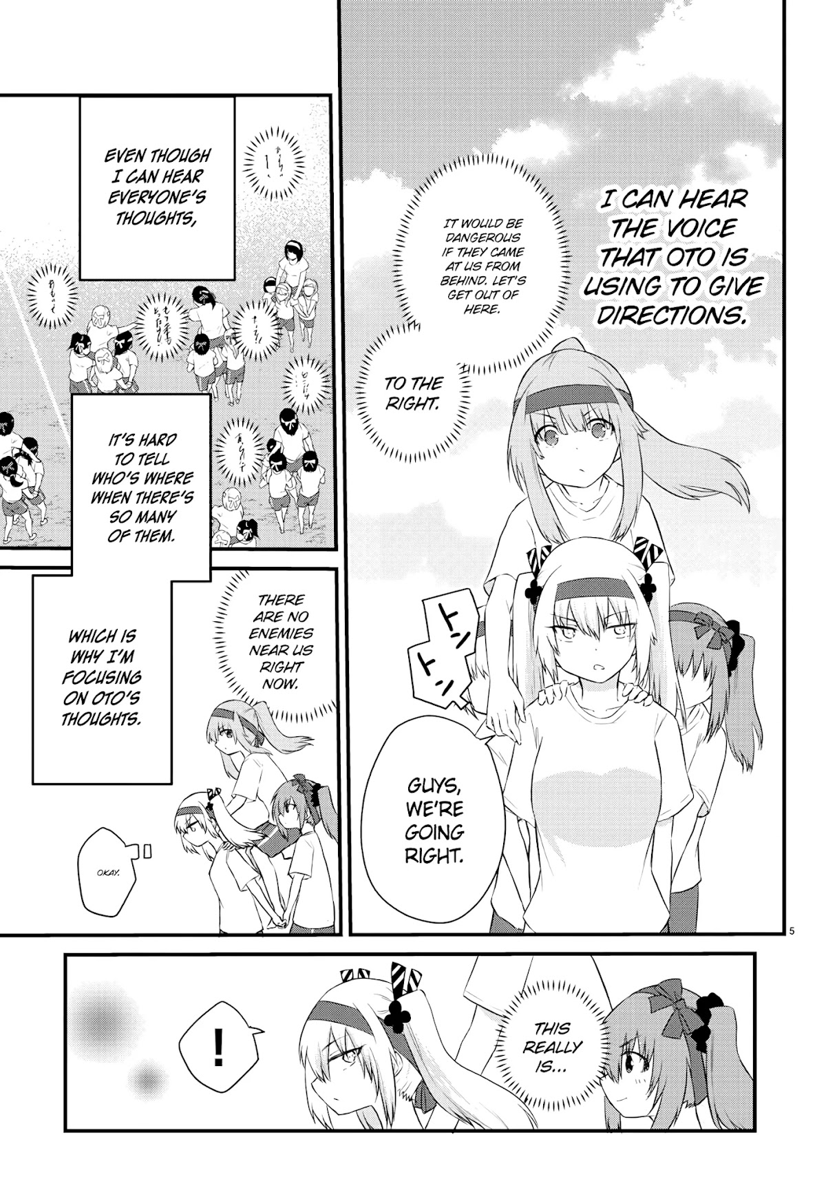 The Mute Girl and Her New Friend (Serialization) Chapter 36 page 5 - Chapter 36: Cavalry Battle