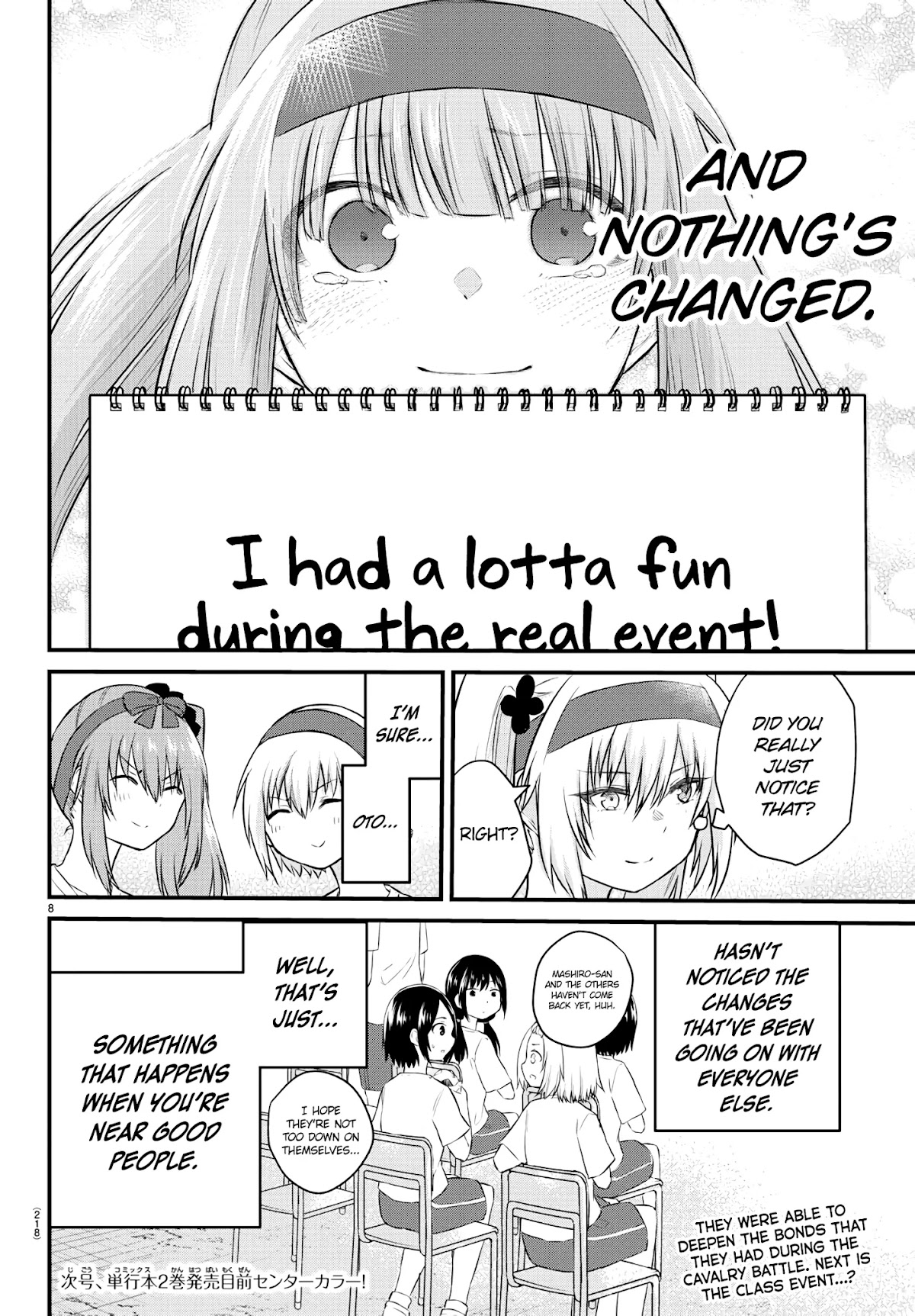 The Mute Girl and Her New Friend (Serialization) Chapter 37 page 8 - Chapter 37: Result