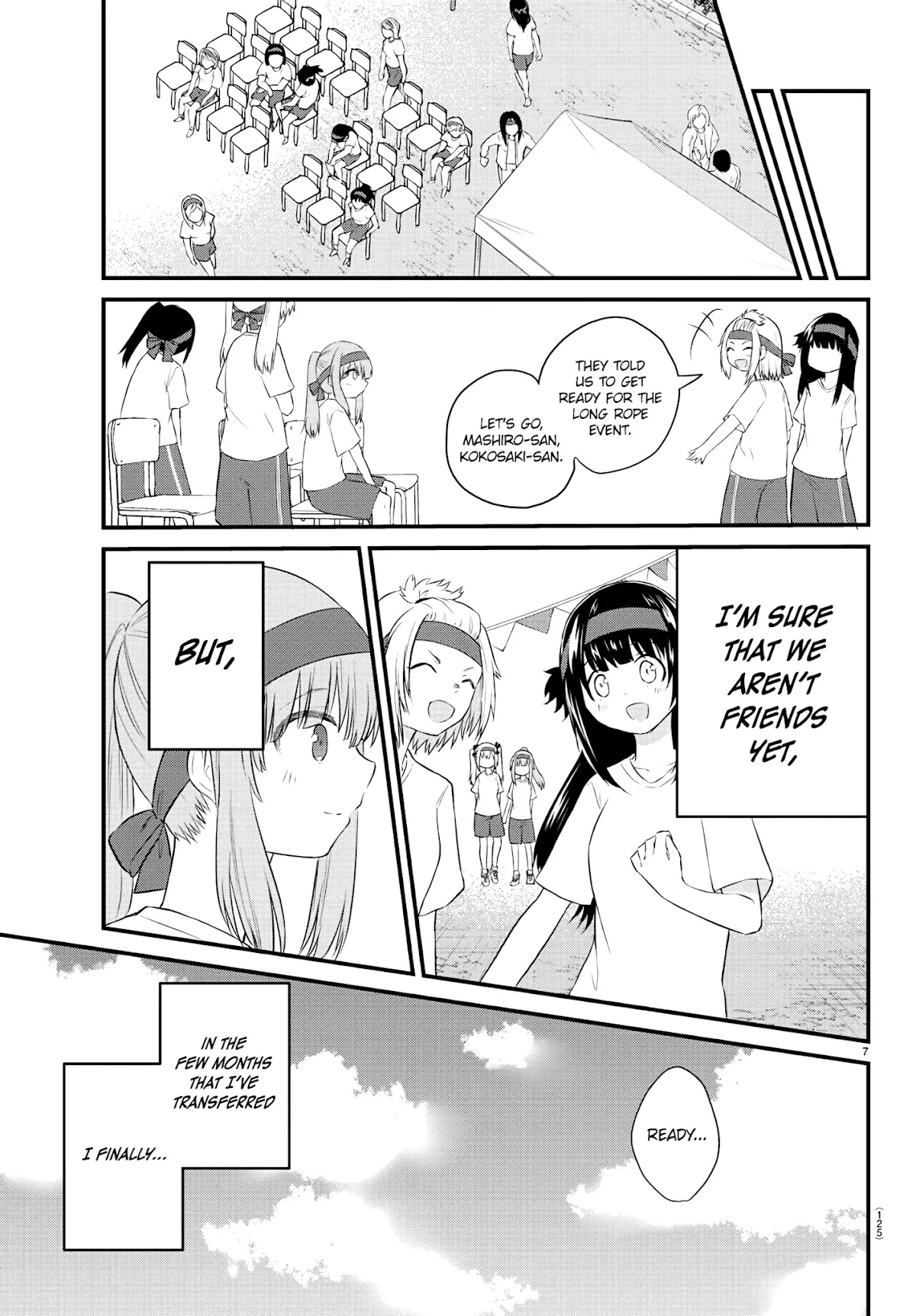 The Mute Girl and Her New Friend (Serialization) Chapter 38 page 8 - Chapter 38: Classmates