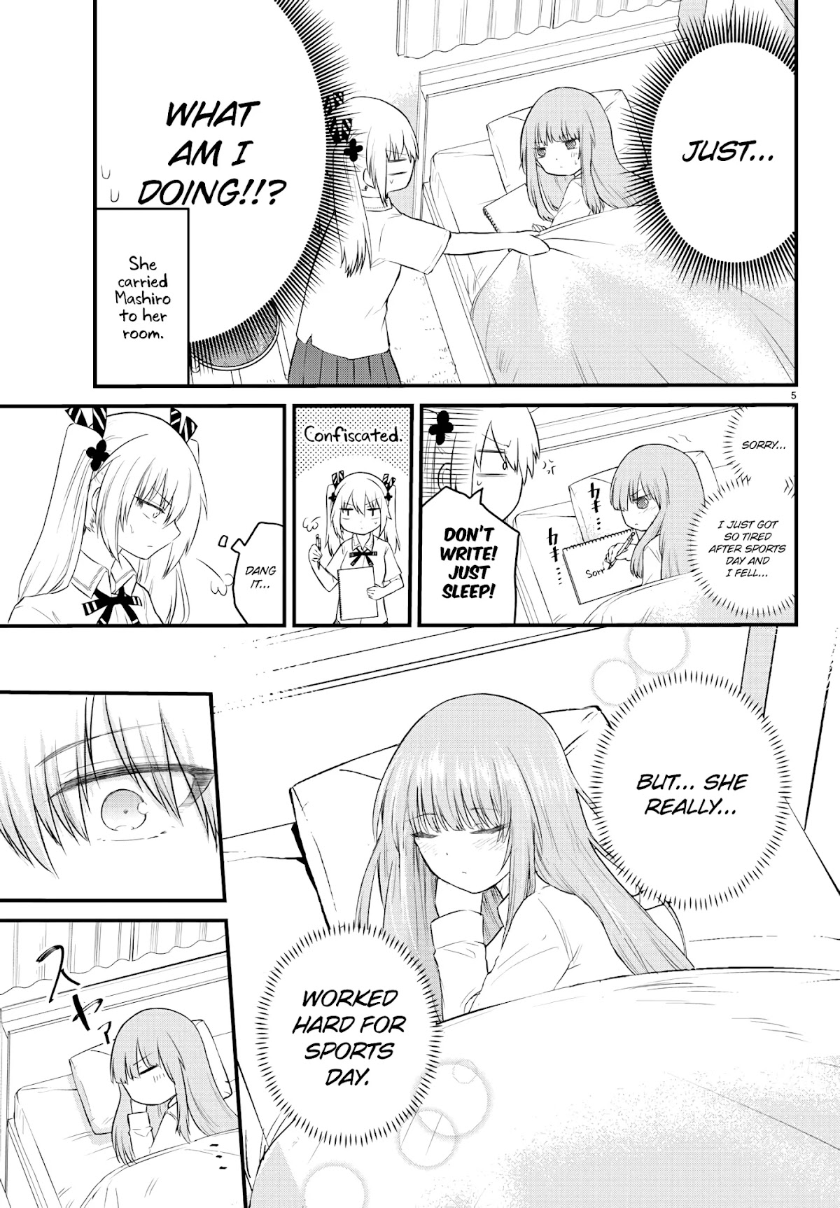 The Mute Girl and Her New Friend (Serialization) Chapter 40 page 5 - Chapter 40: A Missing Voice