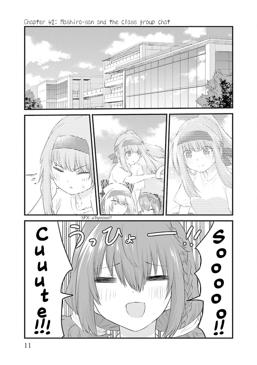 The Mute Girl and Her New Friend (Serialization) Chapter 42 page 1 - Chapter 42: Mashiro-san and the class group chat