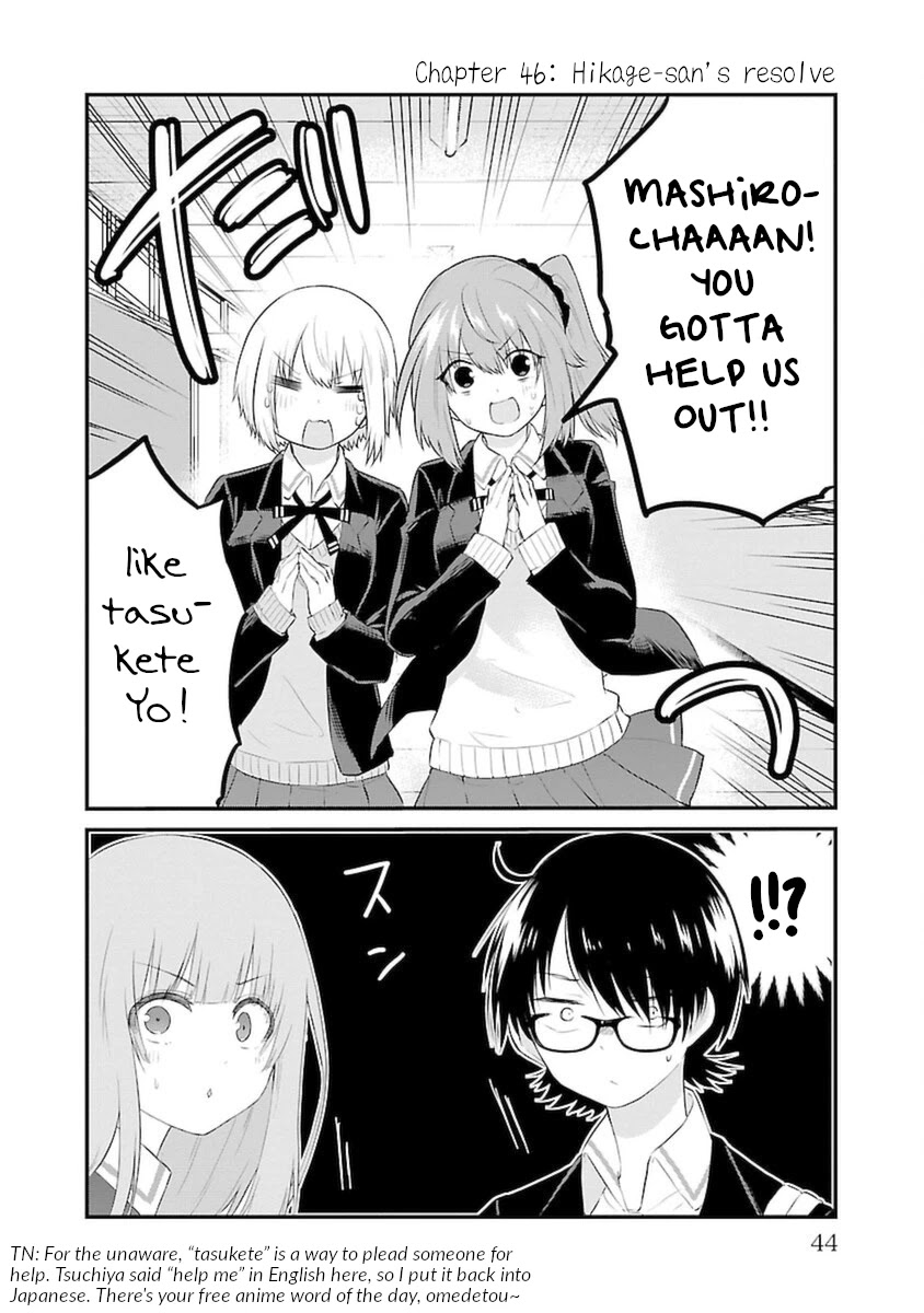 The Mute Girl and Her New Friend (Serialization) Chapter 46 page 2 - Chapter 46: Hikage-san's Resolve