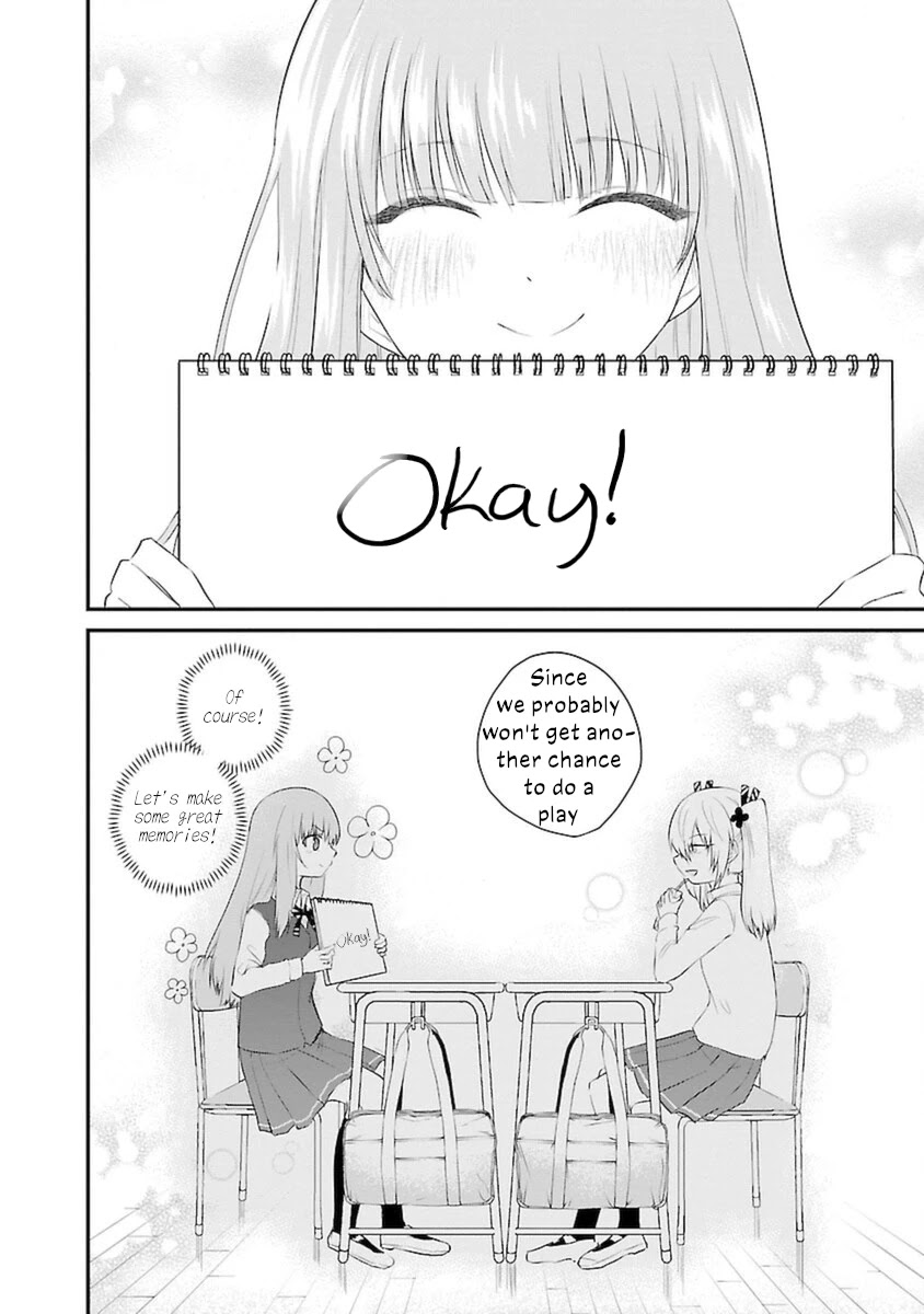 The Mute Girl and Her New Friend (Serialization) Chapter 48 page 7 - Chapter 48: And so, at least