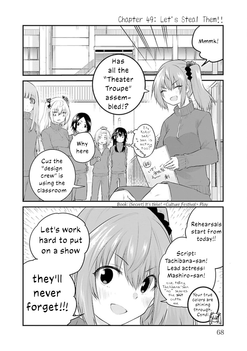 The Mute Girl and Her New Friend (Serialization) Chapter 49 page 2 - Chapter 49: Let's Steal Them!!