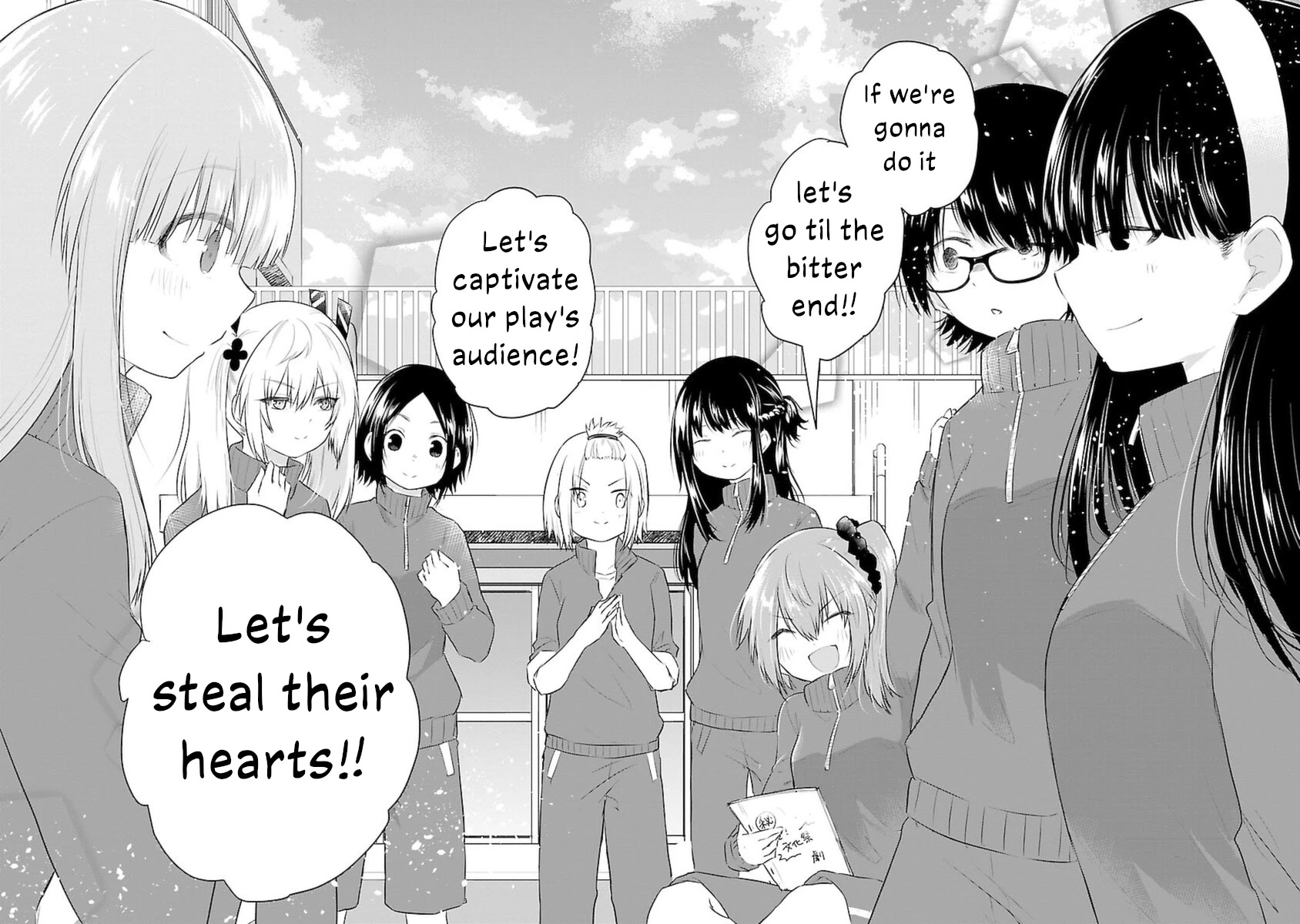 The Mute Girl and Her New Friend (Serialization) Chapter 49 page 6 - Chapter 49: Let's Steal Them!!
