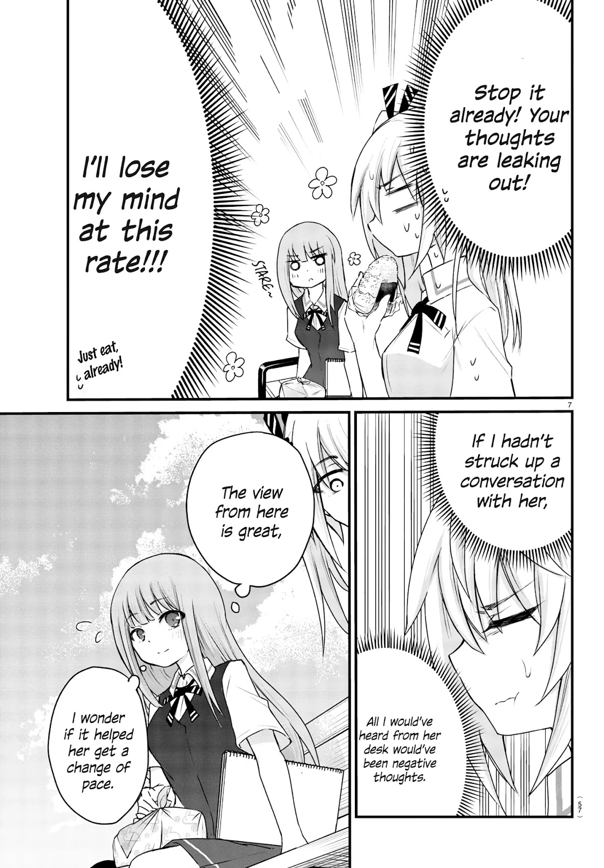 The Mute Girl and Her New Friend (Serialization) Chapter 5 page 7 - Chapter 5: Lunch Break