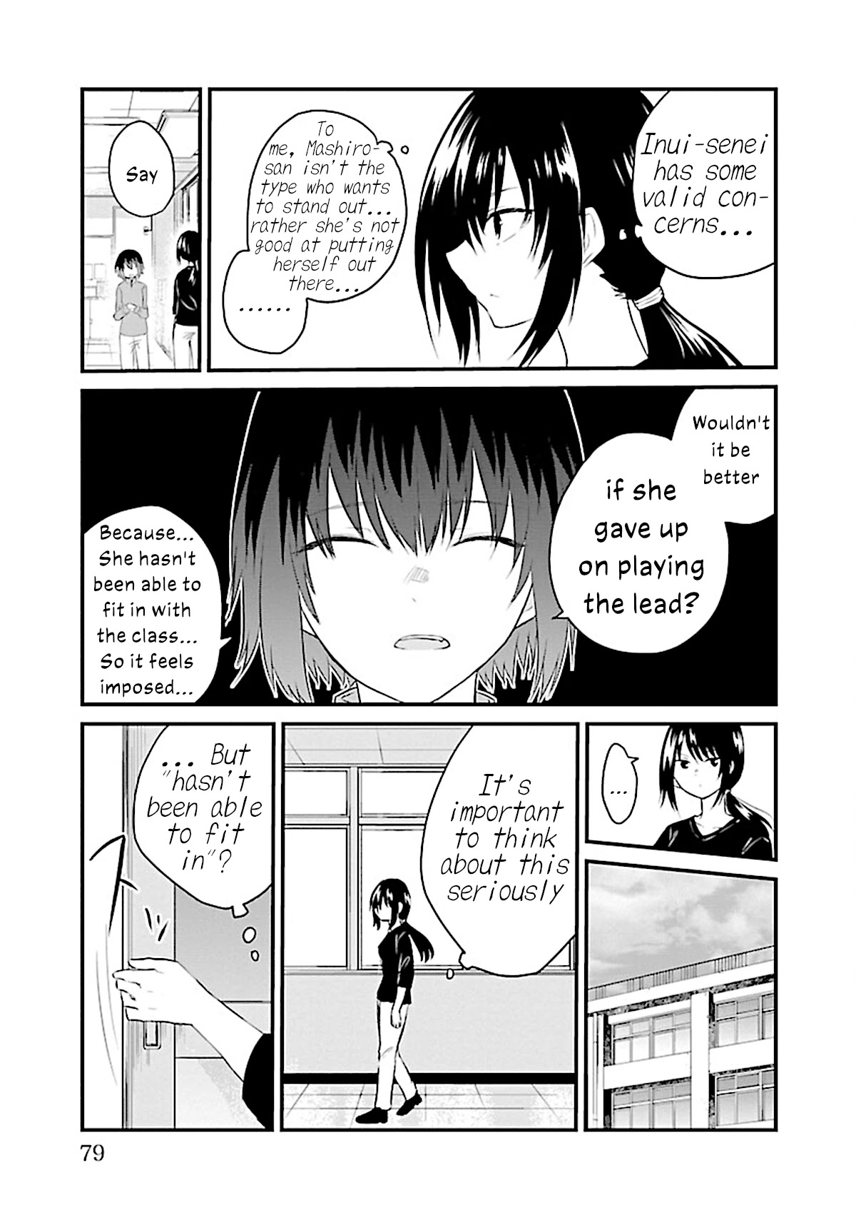 The Mute Girl and Her New Friend (Serialization) Chapter 50 page 5 - Chapter 50: I'm going to be okay!