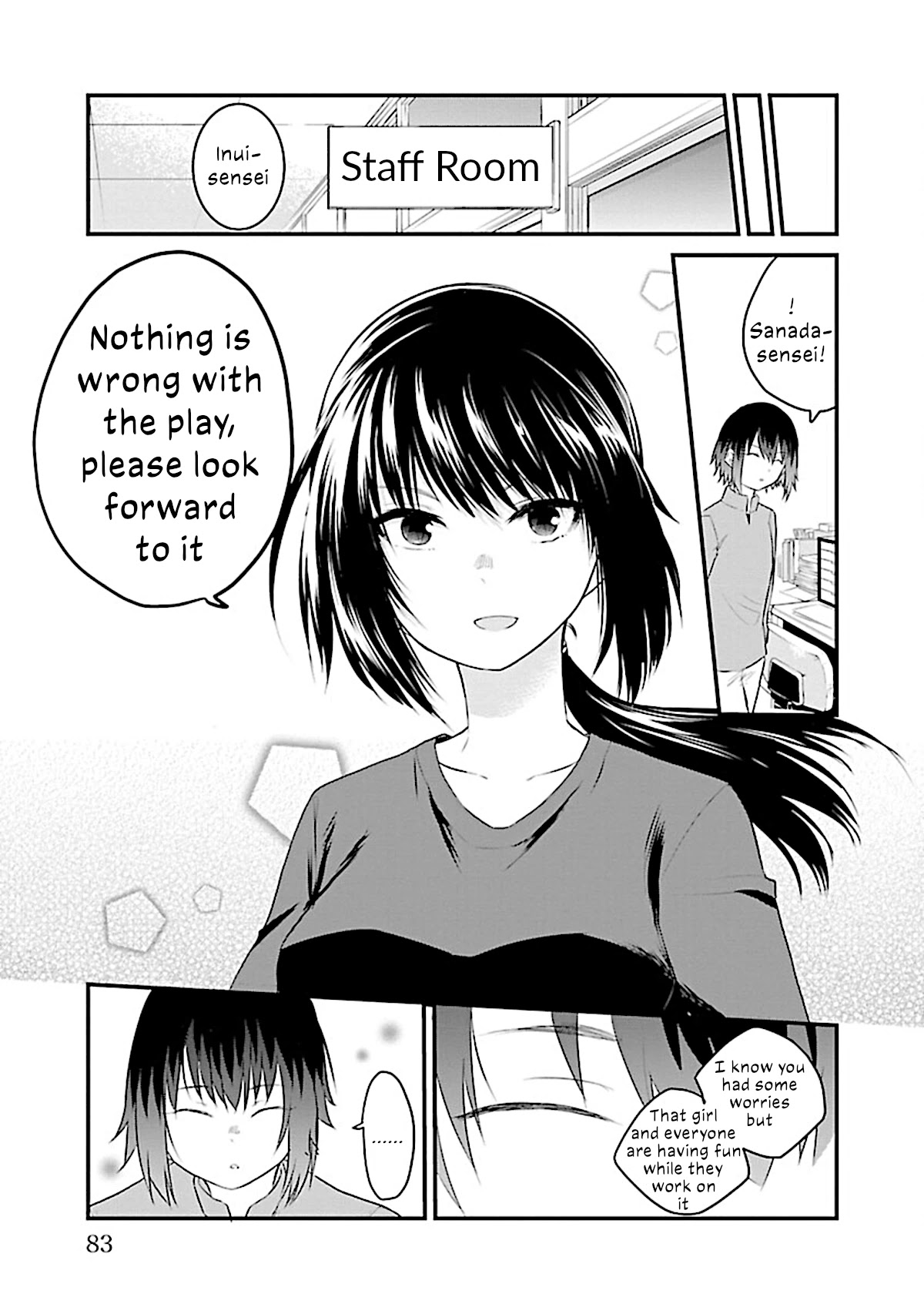 The Mute Girl and Her New Friend (Serialization) Chapter 50 page 8 - Chapter 50: I'm going to be okay!