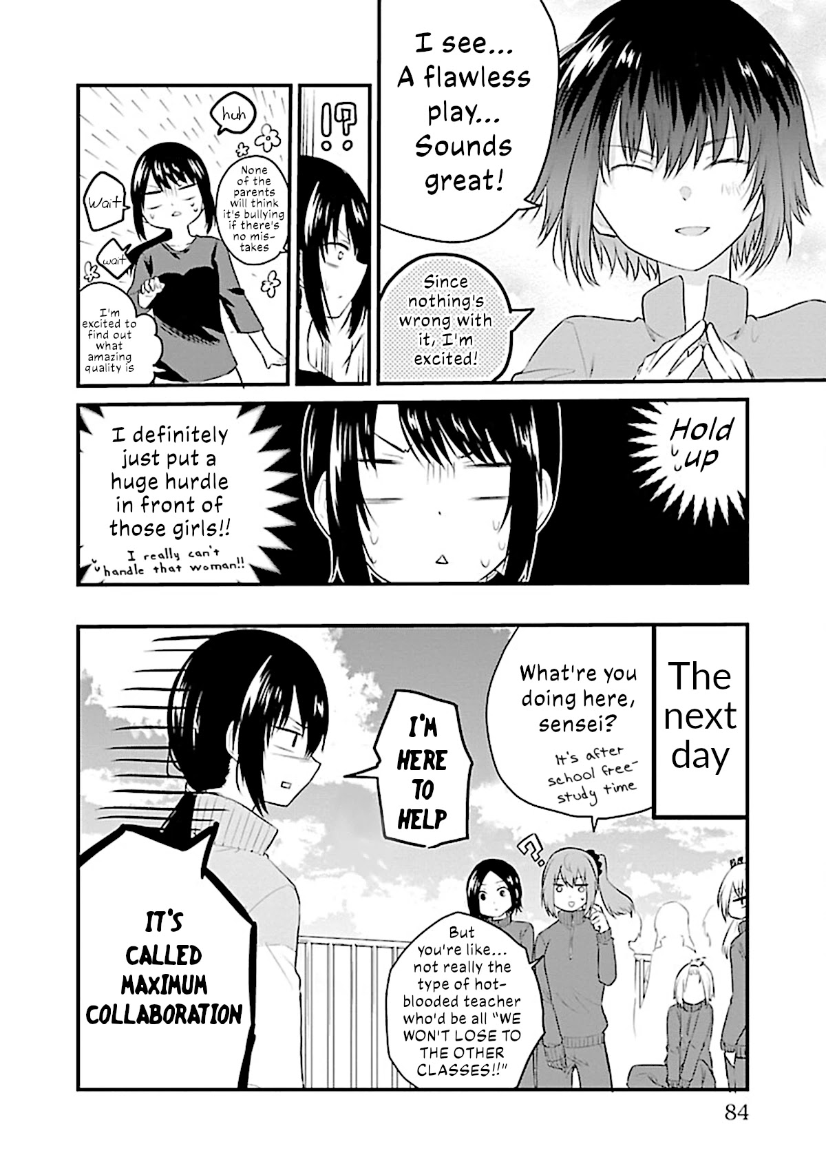 The Mute Girl and Her New Friend (Serialization) Chapter 50 page 9 - Chapter 50: I'm going to be okay!