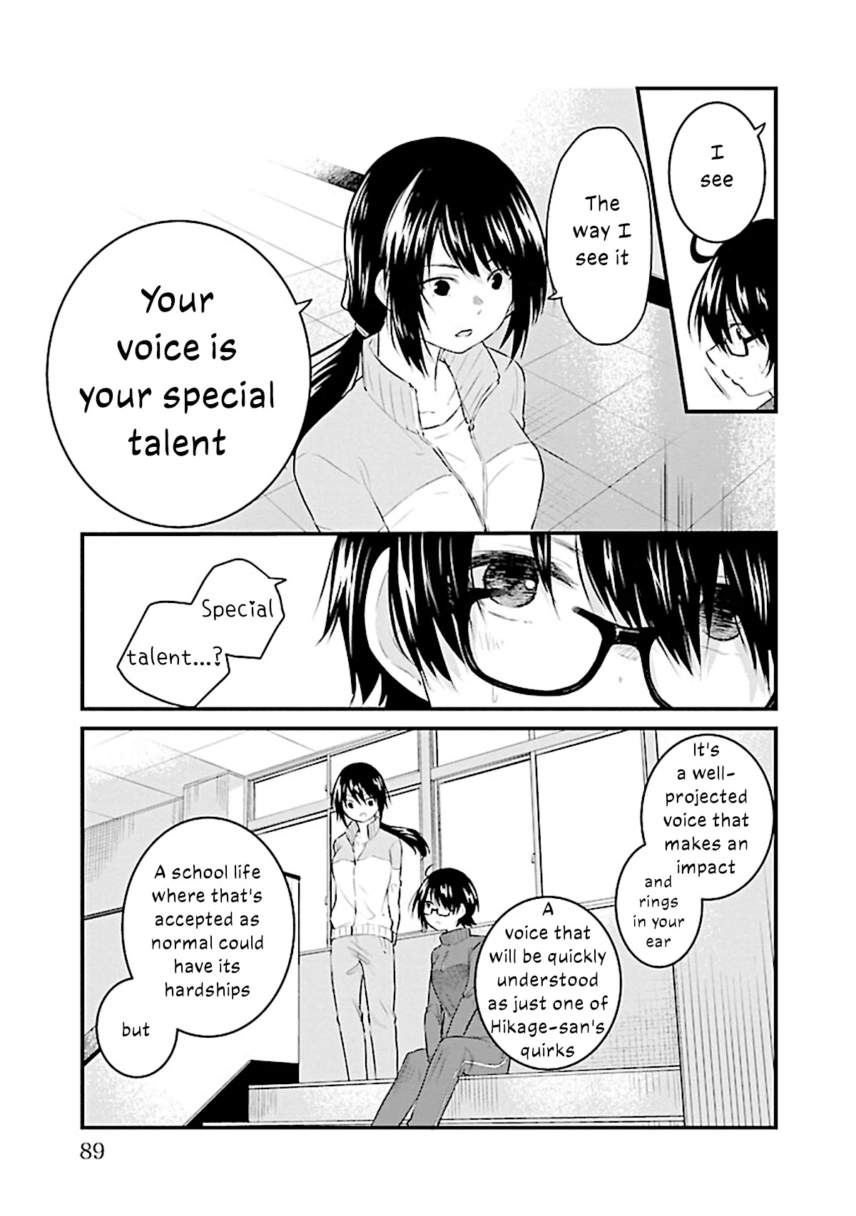 The Mute Girl and Her New Friend (Serialization) Chapter 51 page 5 - Chapter 51: A Special Talent