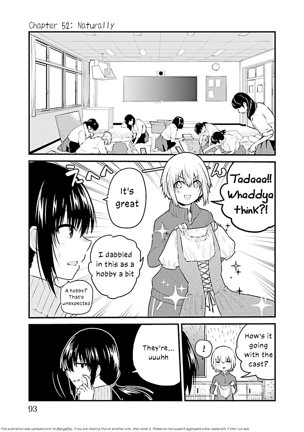 The Mute Girl and Her New Friend (Serialization) Chapter 52 page 1 - Chapter 52: Naturally
