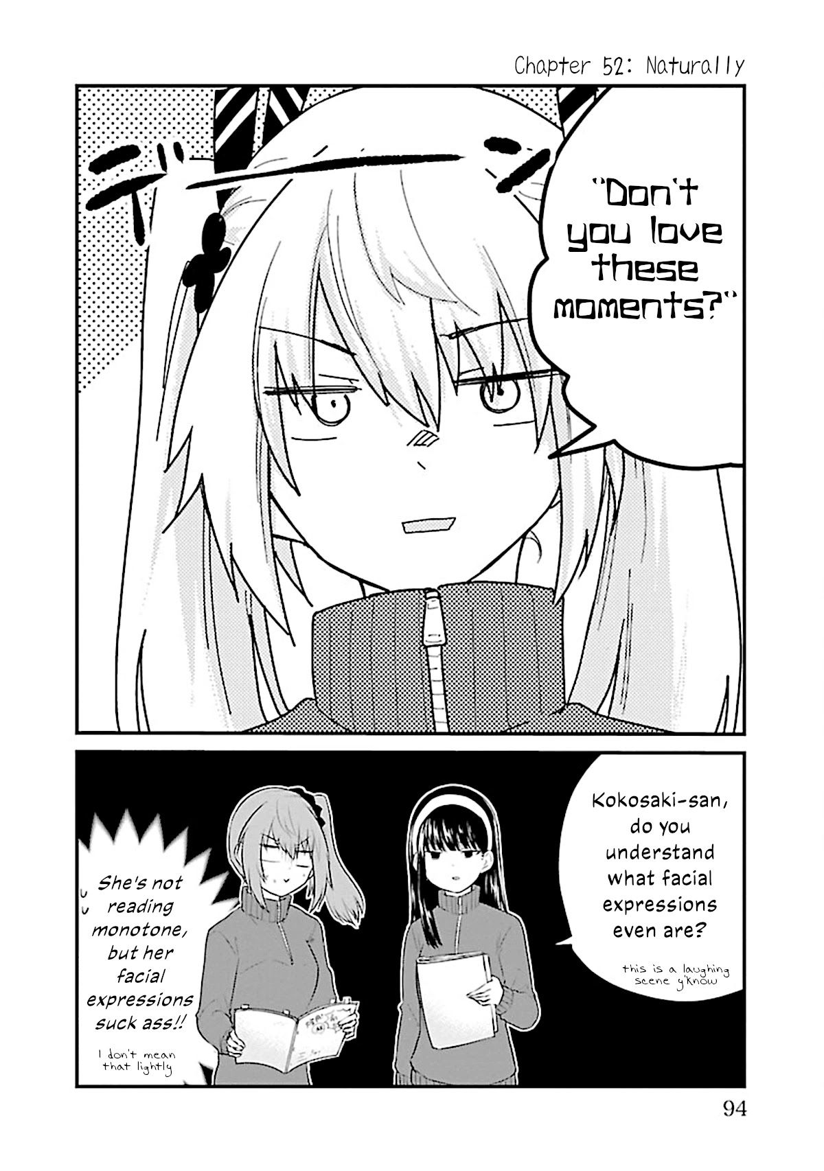 The Mute Girl and Her New Friend (Serialization) Chapter 52 page 2 - Chapter 52: Naturally