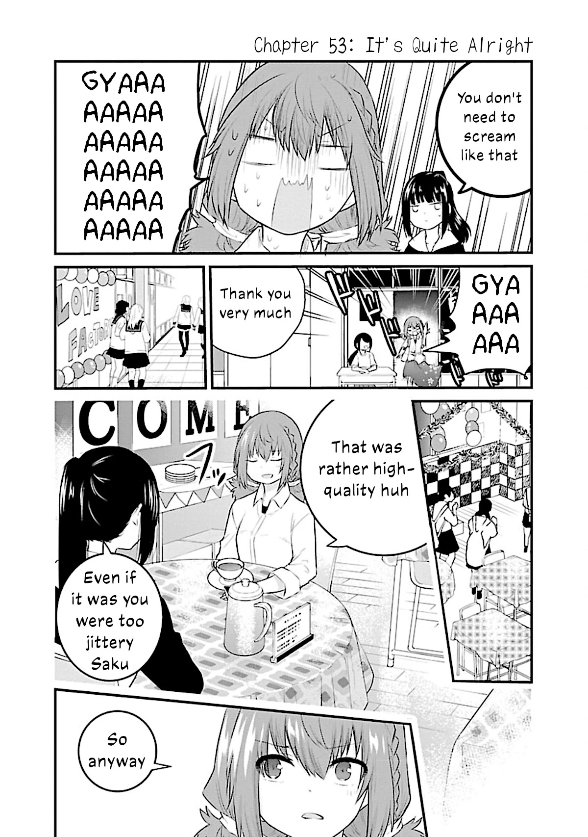 The Mute Girl and Her New Friend (Serialization) Chapter 53 page 2 - Chapter 53: It's Quite Alright