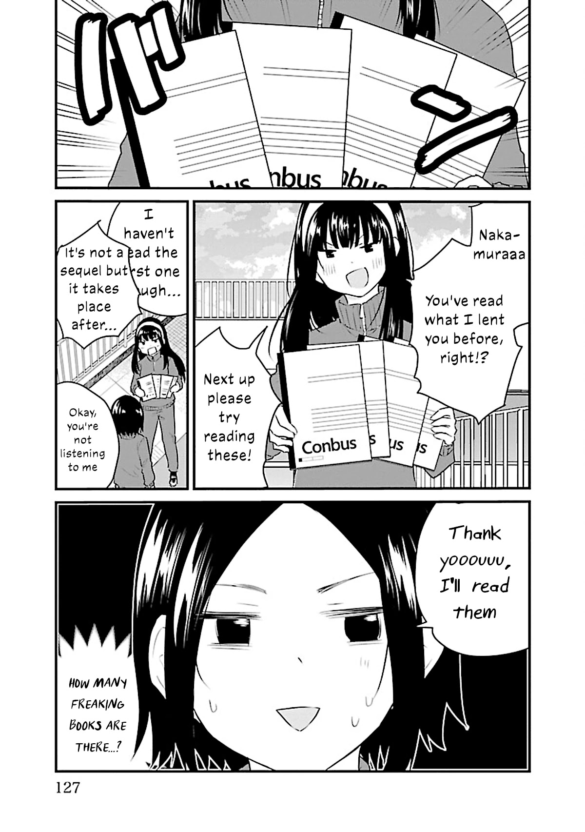 The Mute Girl and Her New Friend (Serialization) Chapter 54.5 page 11 - Chapter 54.5: Volume 4 Extras