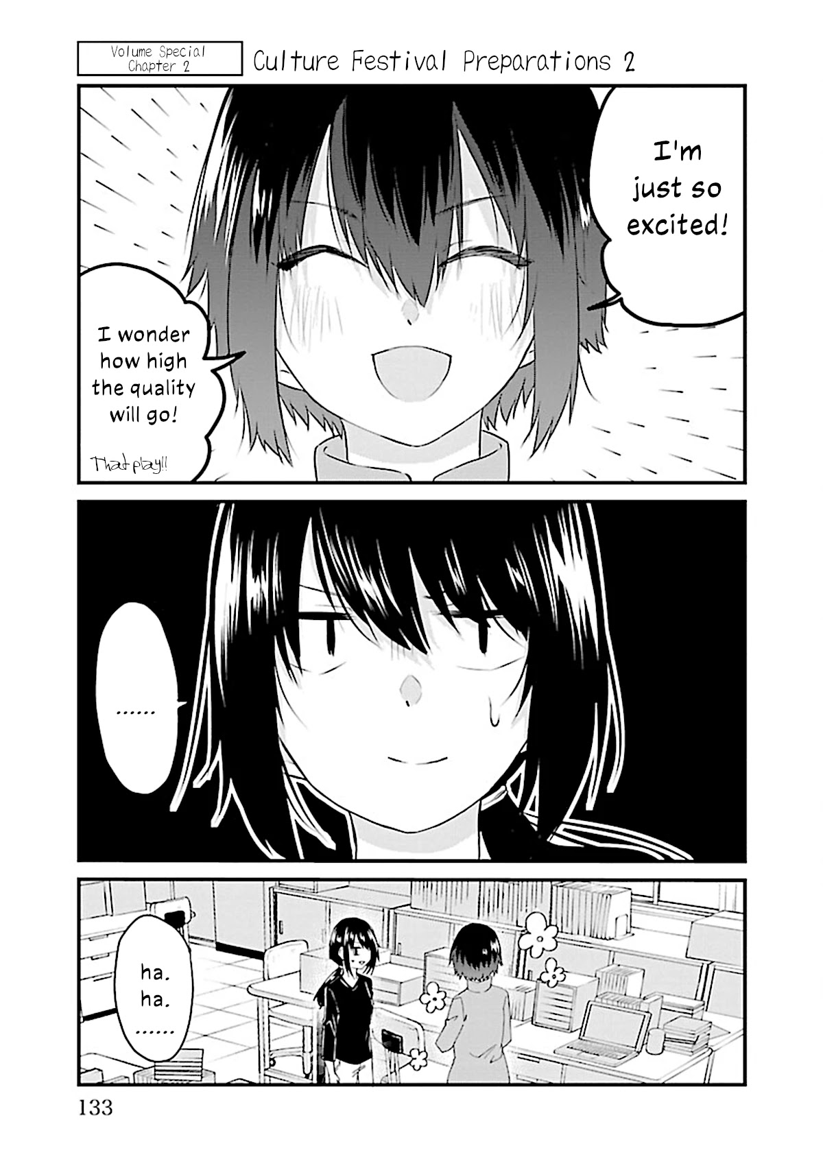 The Mute Girl and Her New Friend (Serialization) Chapter 54.5 page 17 - Chapter 54.5: Volume 4 Extras