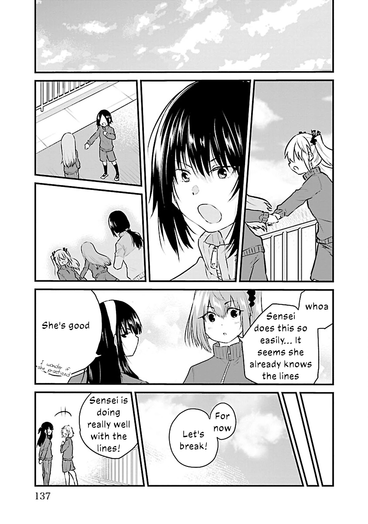The Mute Girl and Her New Friend (Serialization) Chapter 54.5 page 21 - Chapter 54.5: Volume 4 Extras