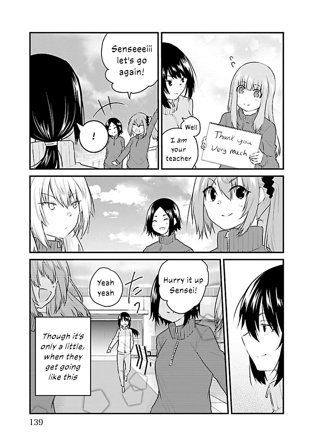 The Mute Girl and Her New Friend (Serialization) Chapter 54.5 page 23 - Chapter 54.5: Volume 4 Extras