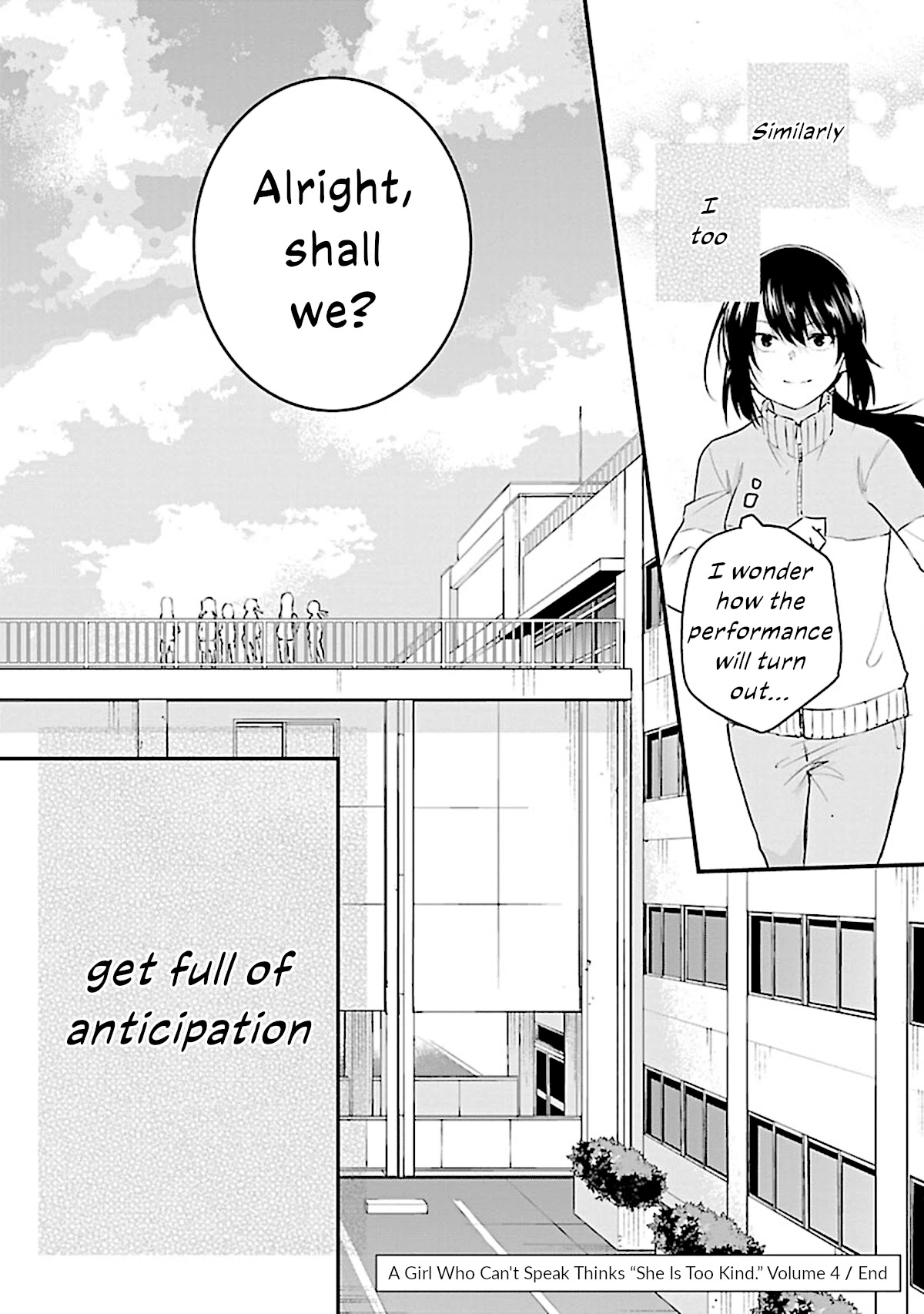 The Mute Girl and Her New Friend (Serialization) Chapter 54.5 page 24 - Chapter 54.5: Volume 4 Extras