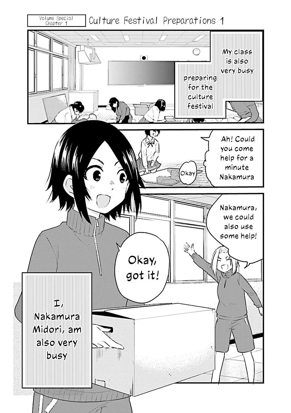 The Mute Girl and Her New Friend (Serialization) Chapter 54.5 page 9 - Chapter 54.5: Volume 4 Extras