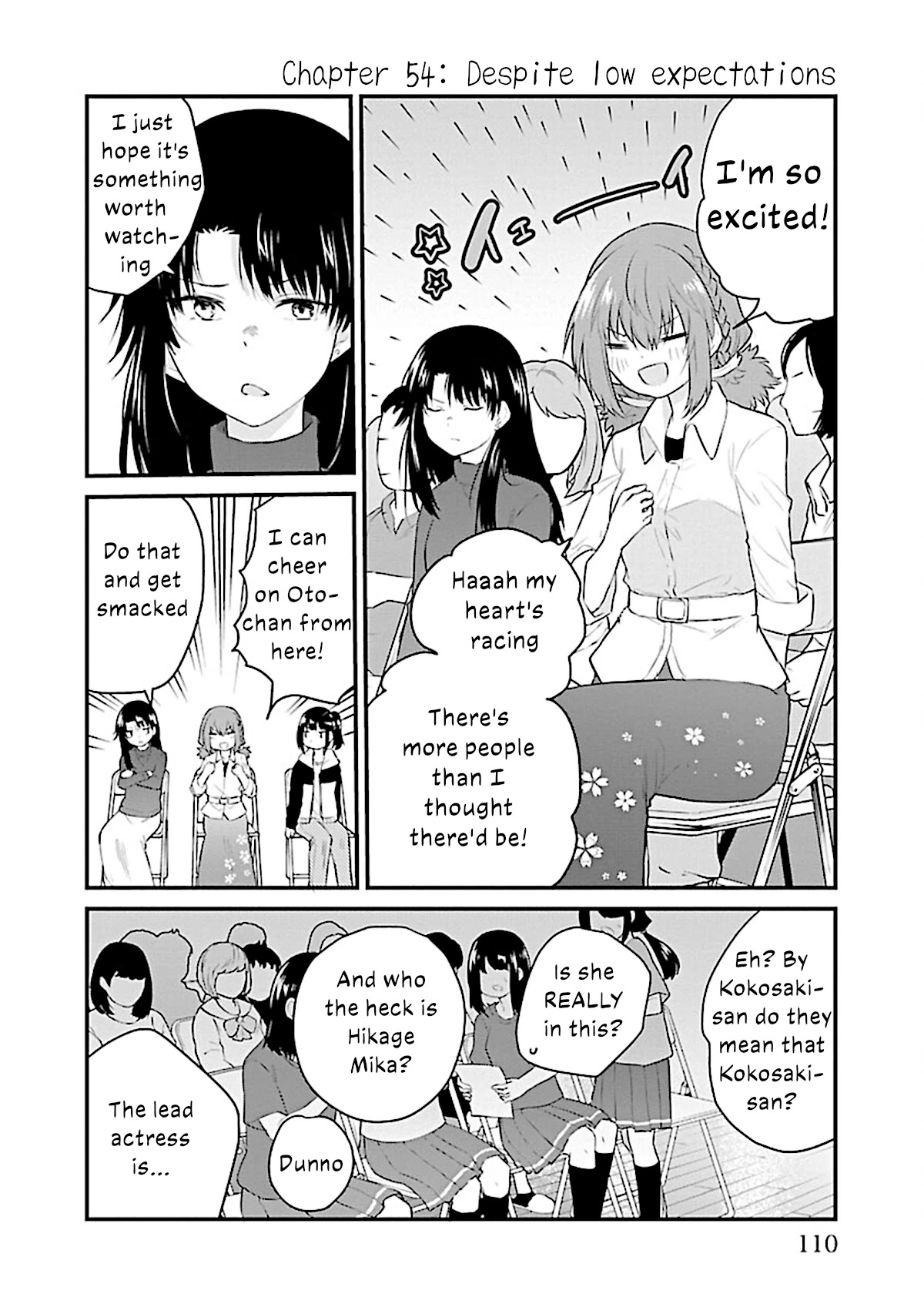 The Mute Girl and Her New Friend (Serialization) Chapter 54 page 2 - Chapter 54: Despite Low Expectations