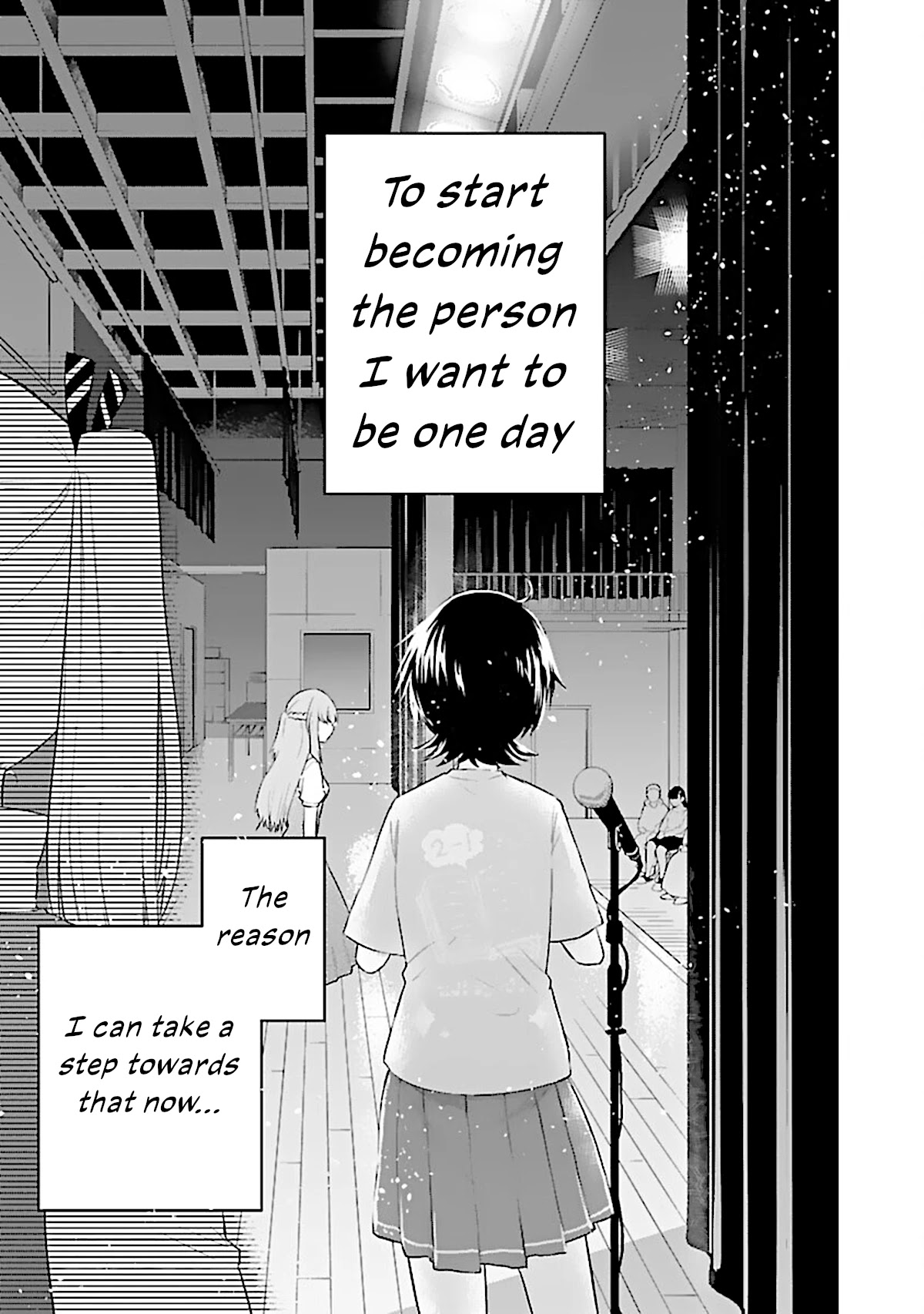 The Mute Girl and Her New Friend (Serialization) Chapter 55 page 11 - Chapter 55: Wanting to Step Forth