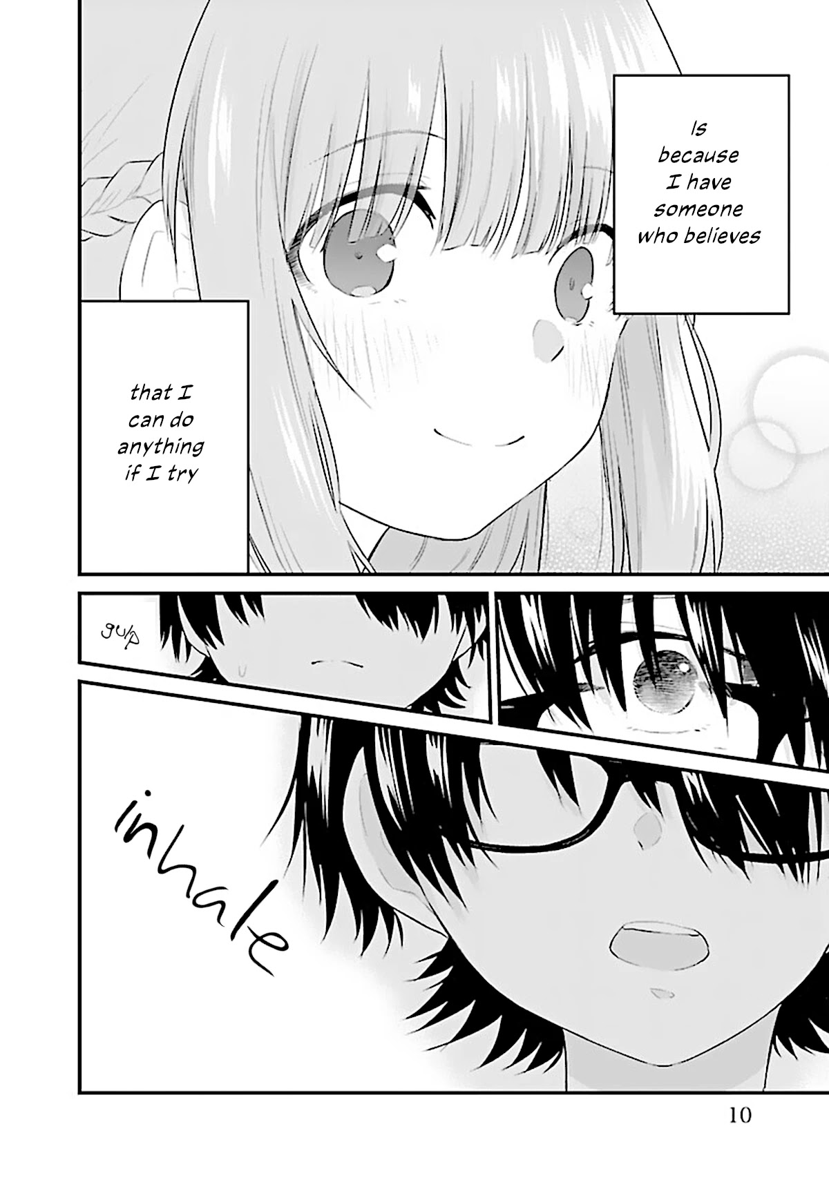 The Mute Girl and Her New Friend (Serialization) Chapter 55 page 12 - Chapter 55: Wanting to Step Forth