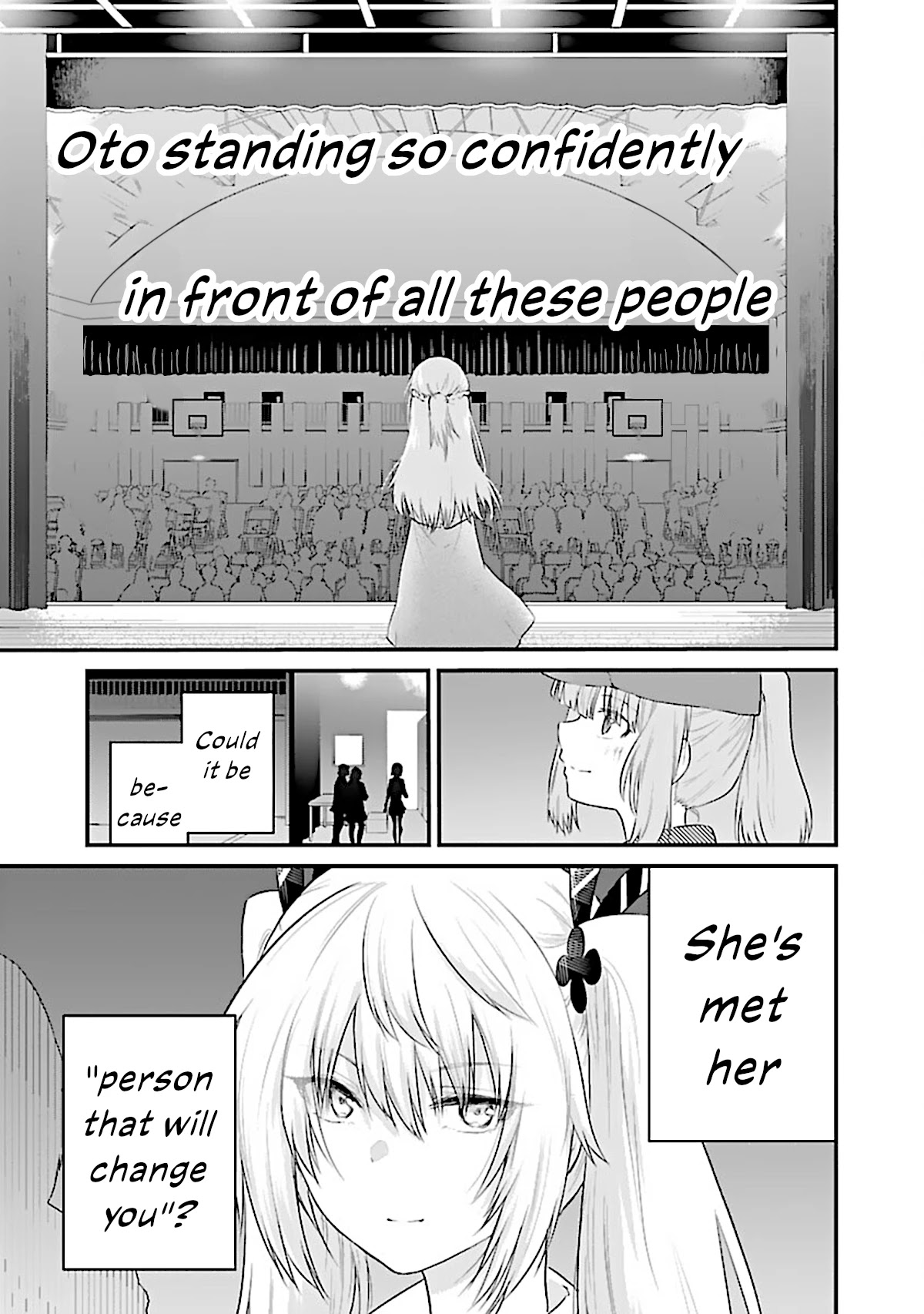 The Mute Girl and Her New Friend (Serialization) Chapter 55 page 7 - Chapter 55: Wanting to Step Forth