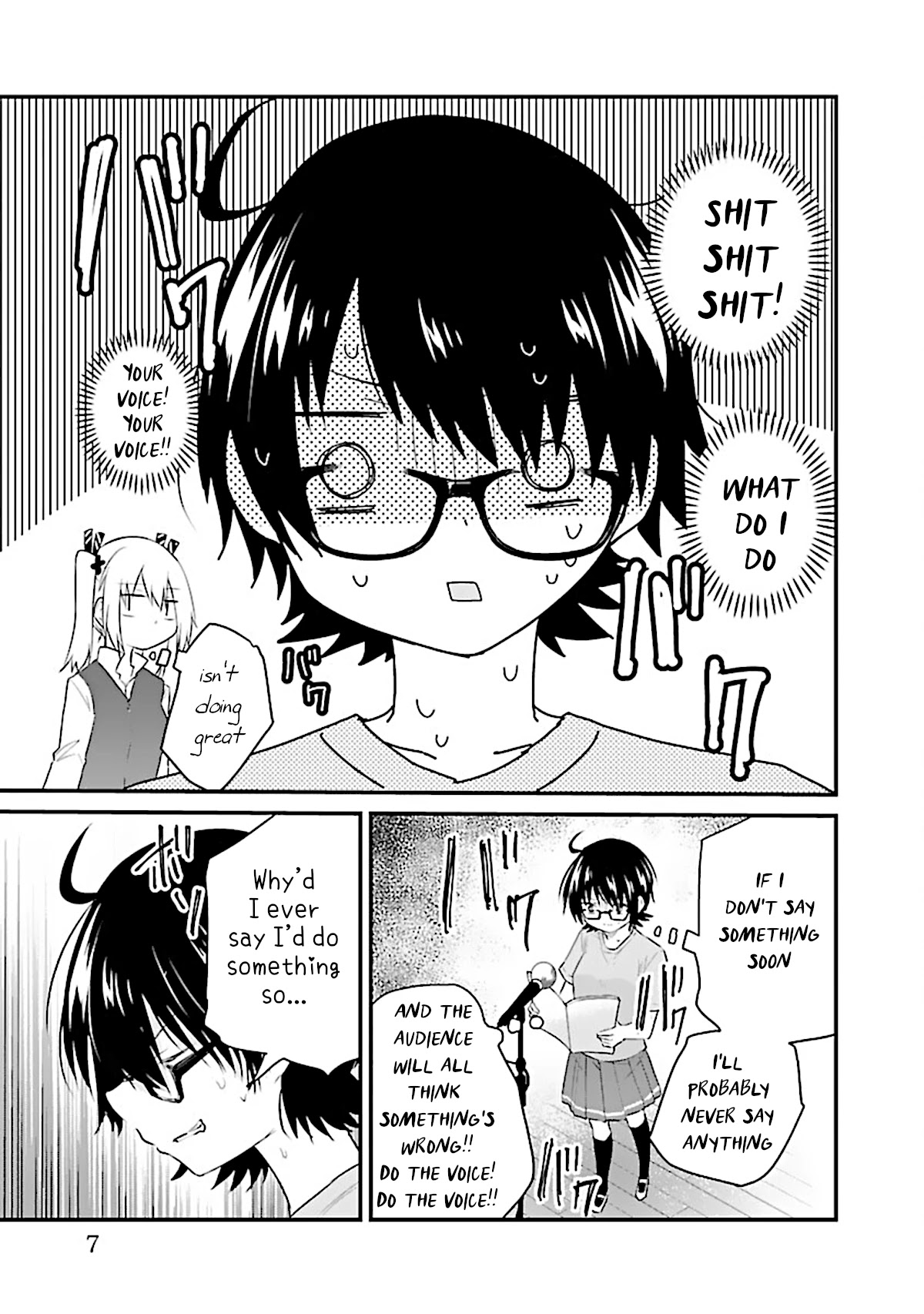The Mute Girl and Her New Friend (Serialization) Chapter 55 page 9 - Chapter 55: Wanting to Step Forth