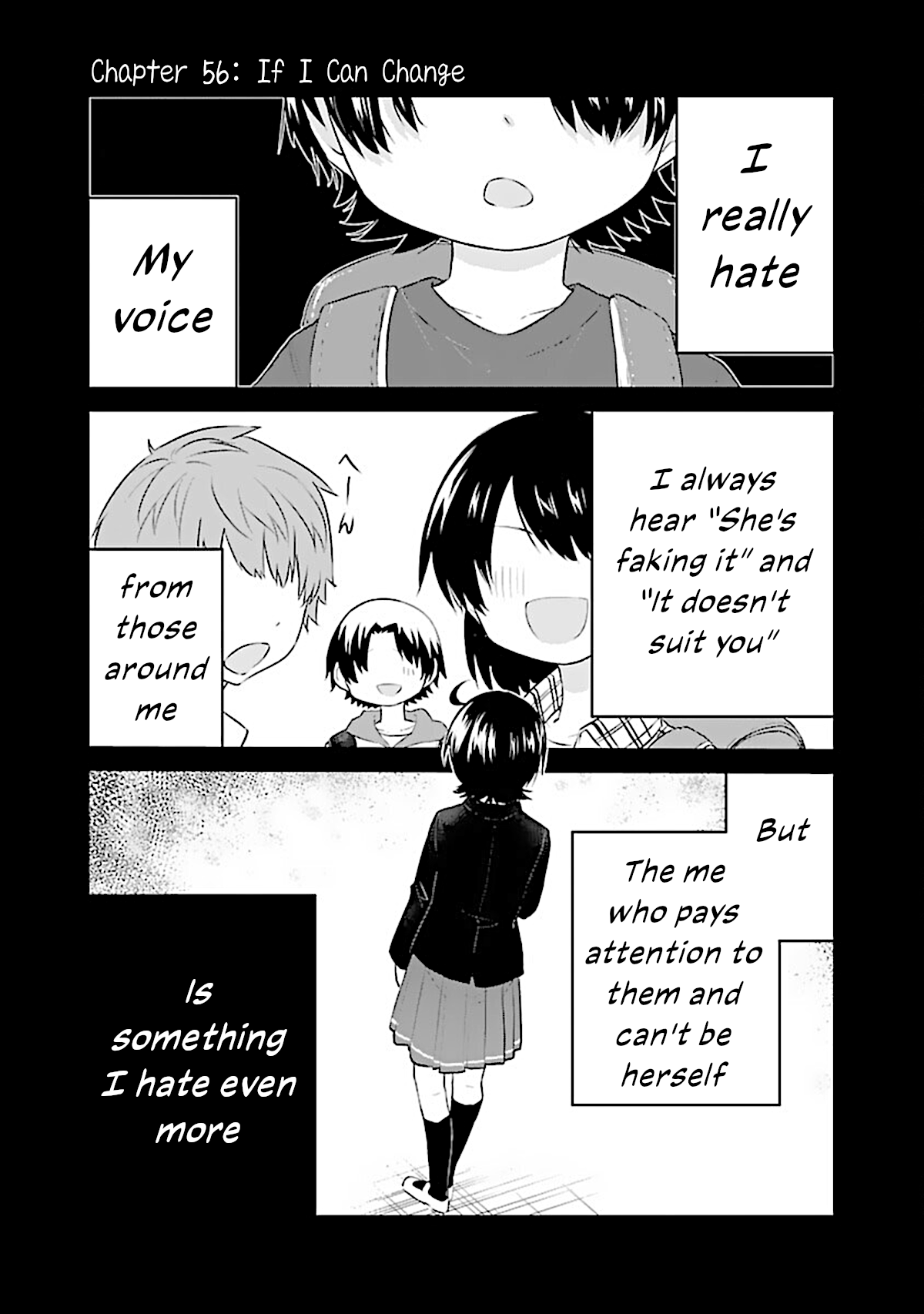 The Mute Girl and Her New Friend (Serialization) Chapter 56 page 1 - Chapter 56: If I Can Change