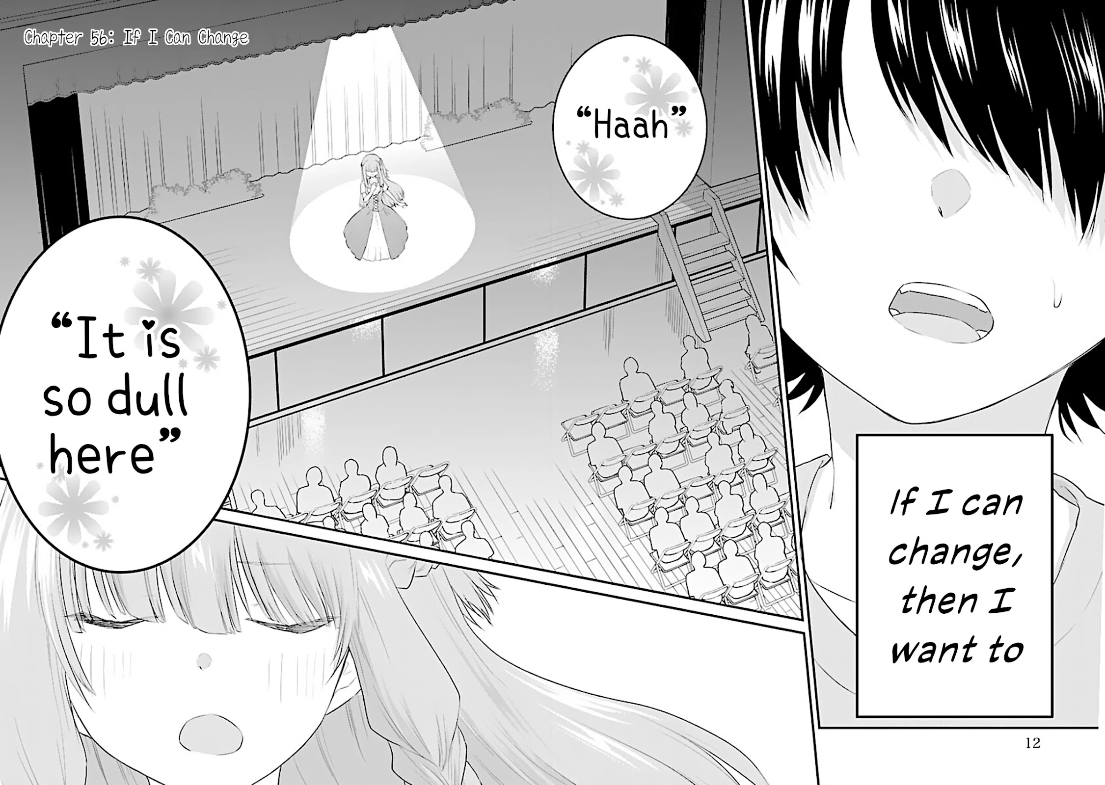 The Mute Girl and Her New Friend (Serialization) Chapter 56 page 2 - Chapter 56: If I Can Change