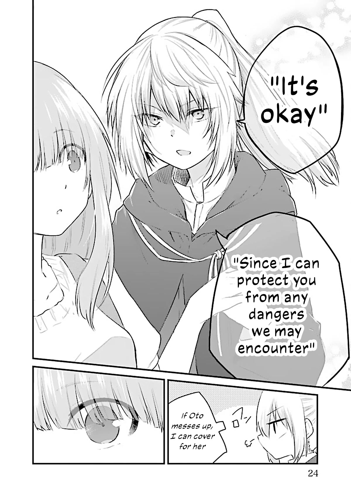 The Mute Girl and Her New Friend (Serialization) Chapter 57 page 5 - Chapter 57: It's Okay