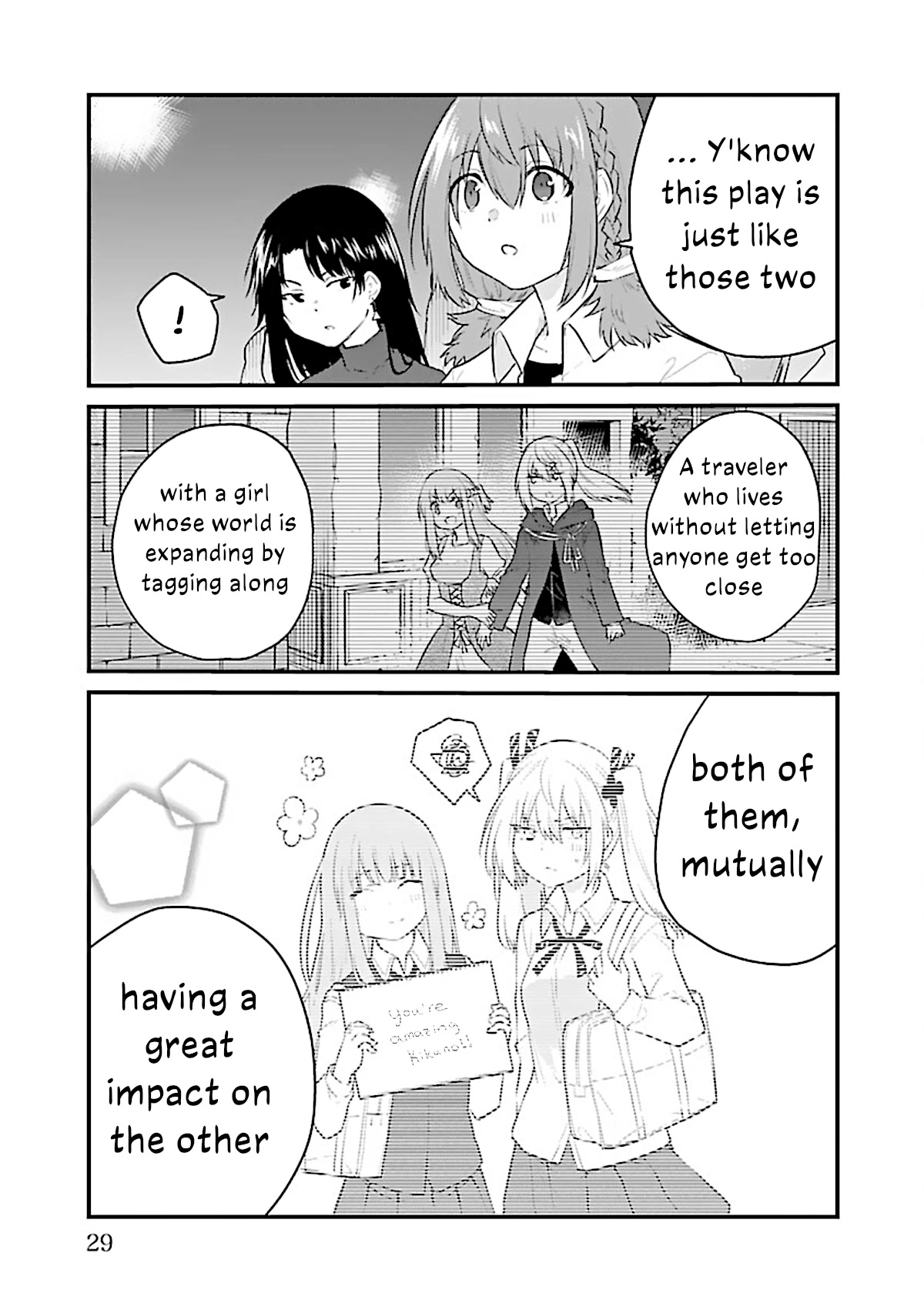 The Mute Girl and Her New Friend (Serialization) Chapter 58 page 3 - Chapter 58: When I'm With You