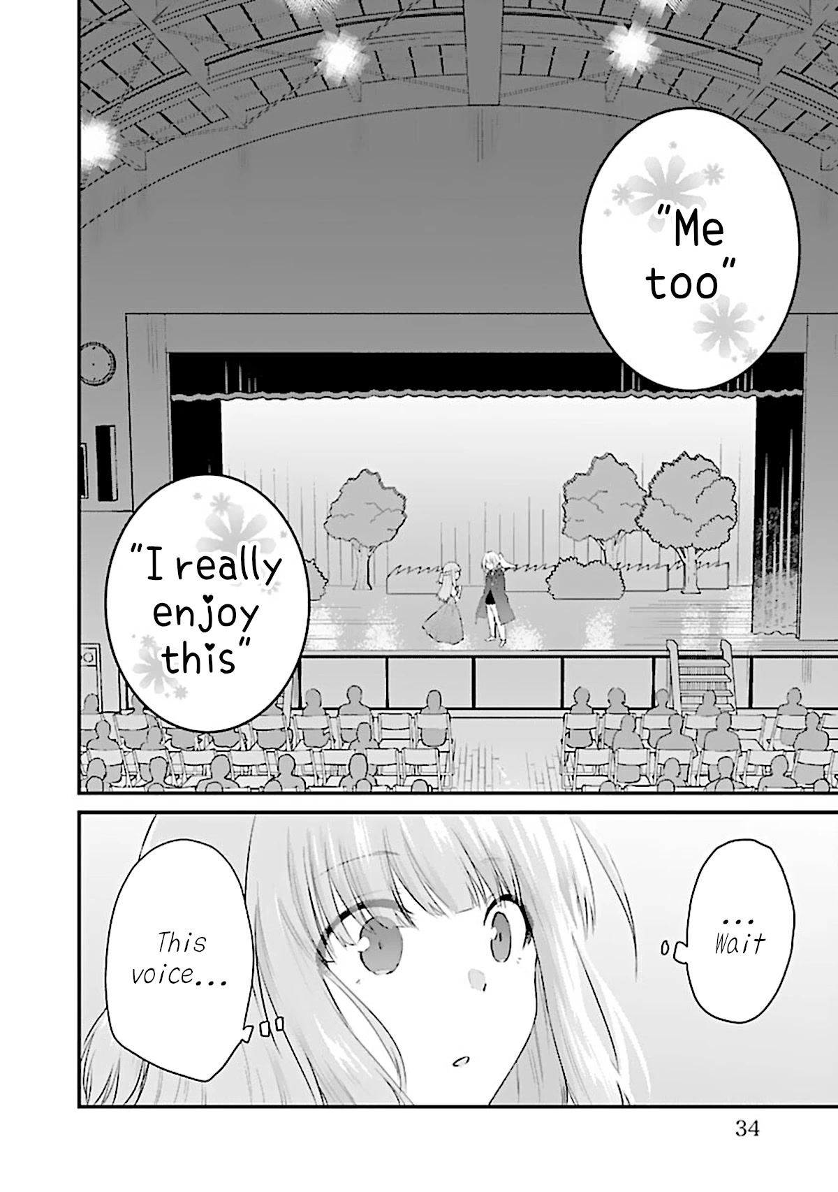 The Mute Girl and Her New Friend (Serialization) Chapter 58 page 8 - Chapter 58: When I'm With You