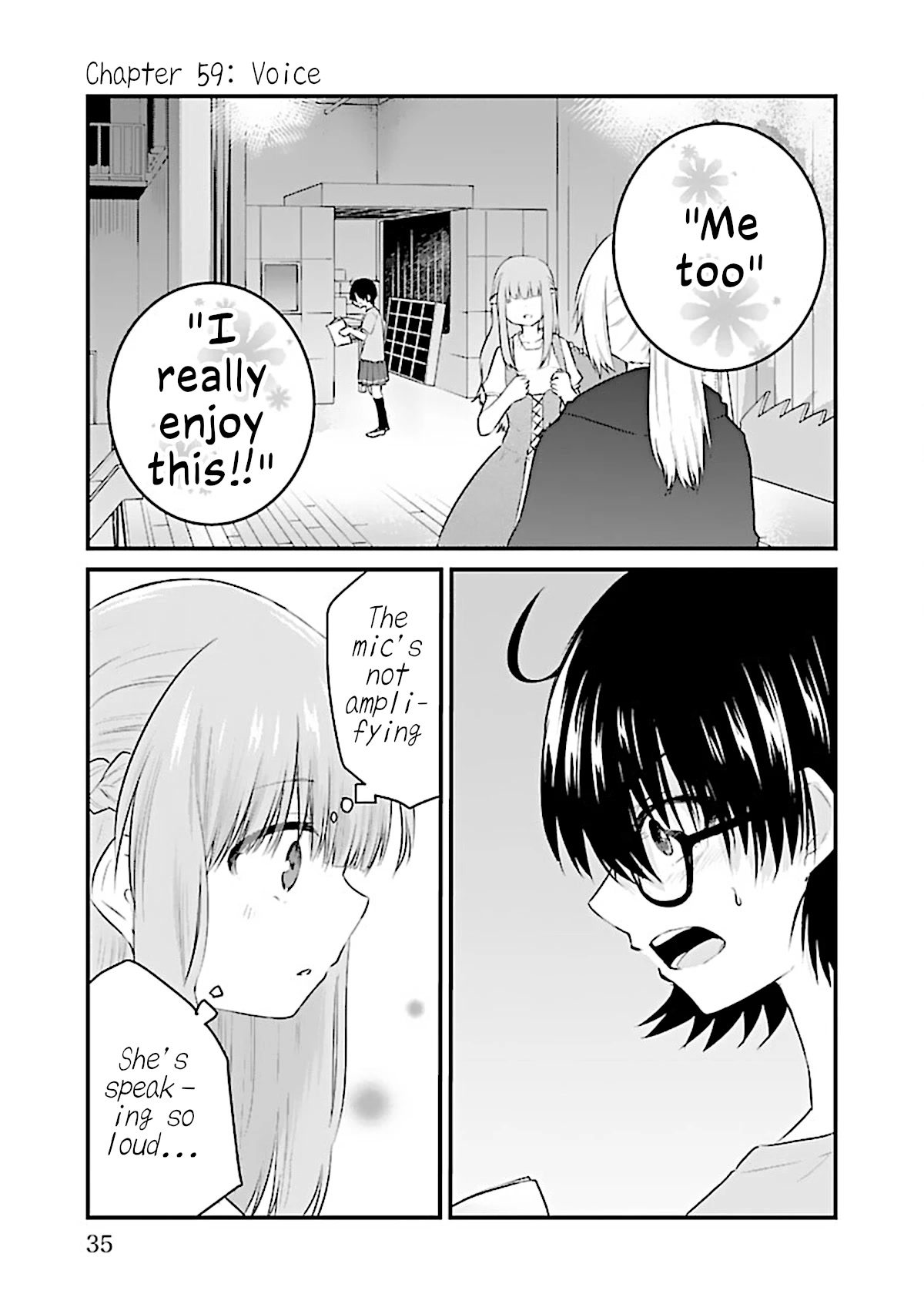 The Mute Girl and Her New Friend (Serialization) Chapter 59 page 1 - Chapter 59: Voice