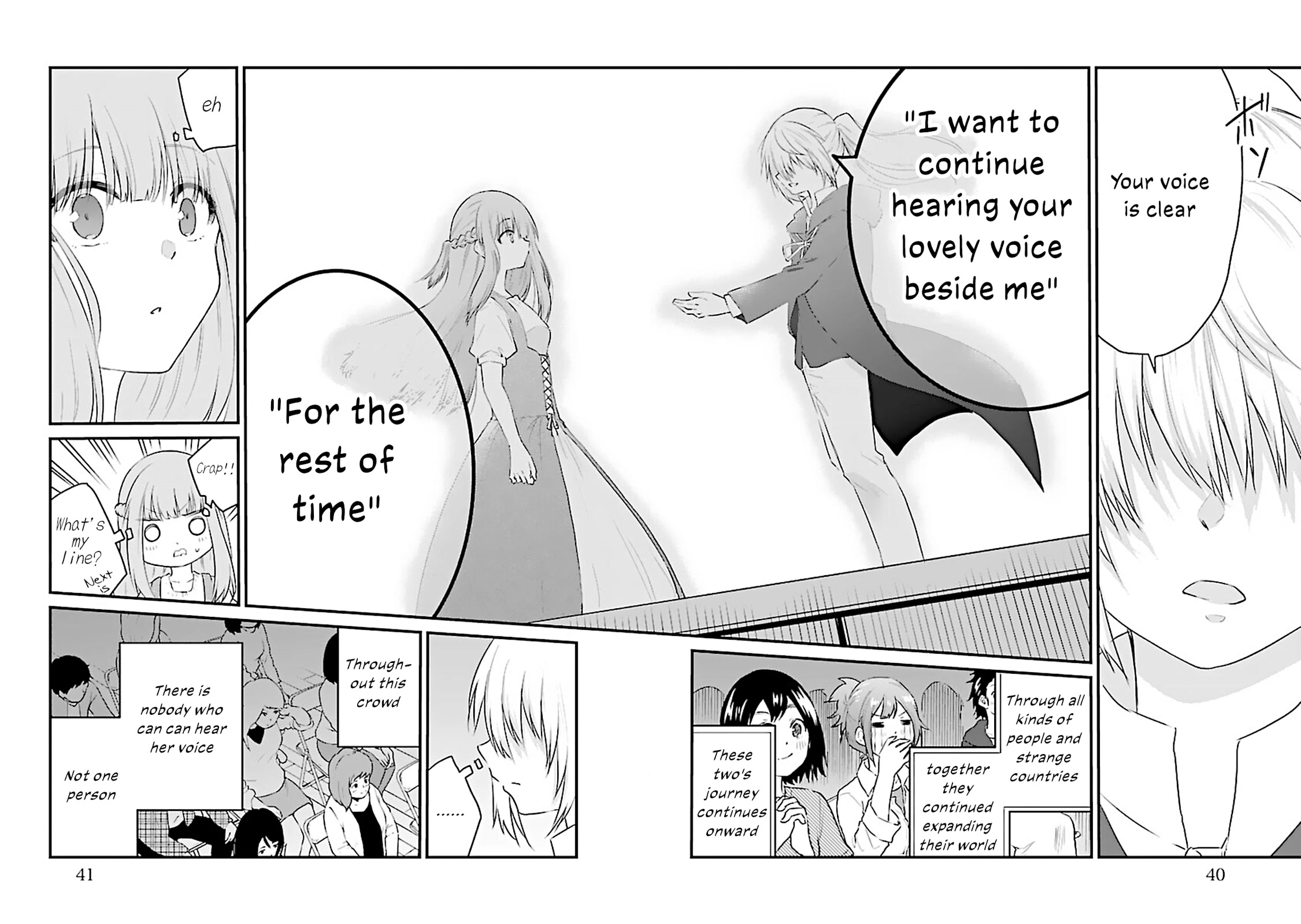 The Mute Girl and Her New Friend (Serialization) Chapter 59 page 5 - Chapter 59: Voice
