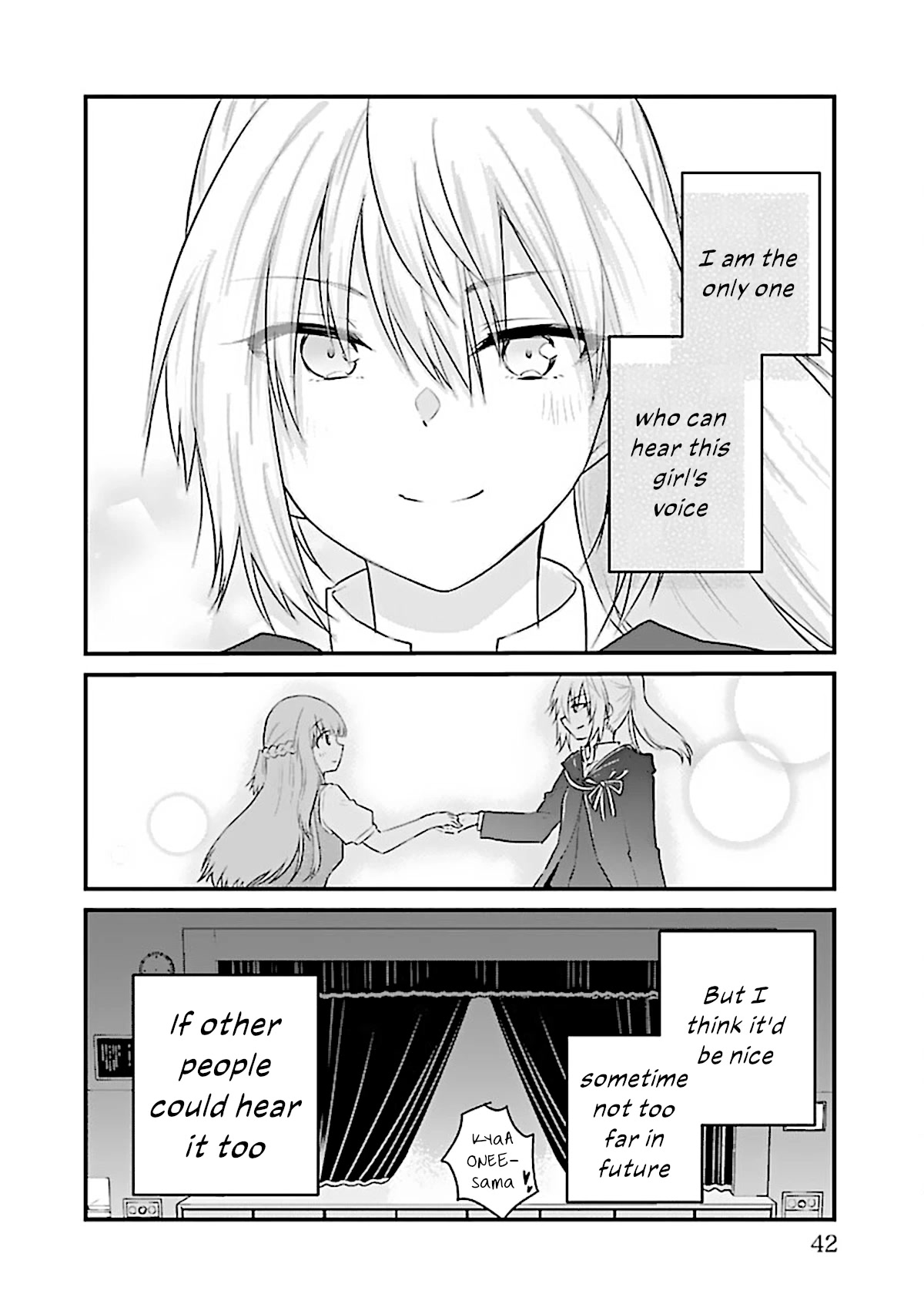 The Mute Girl and Her New Friend (Serialization) Chapter 59 page 6 - Chapter 59: Voice